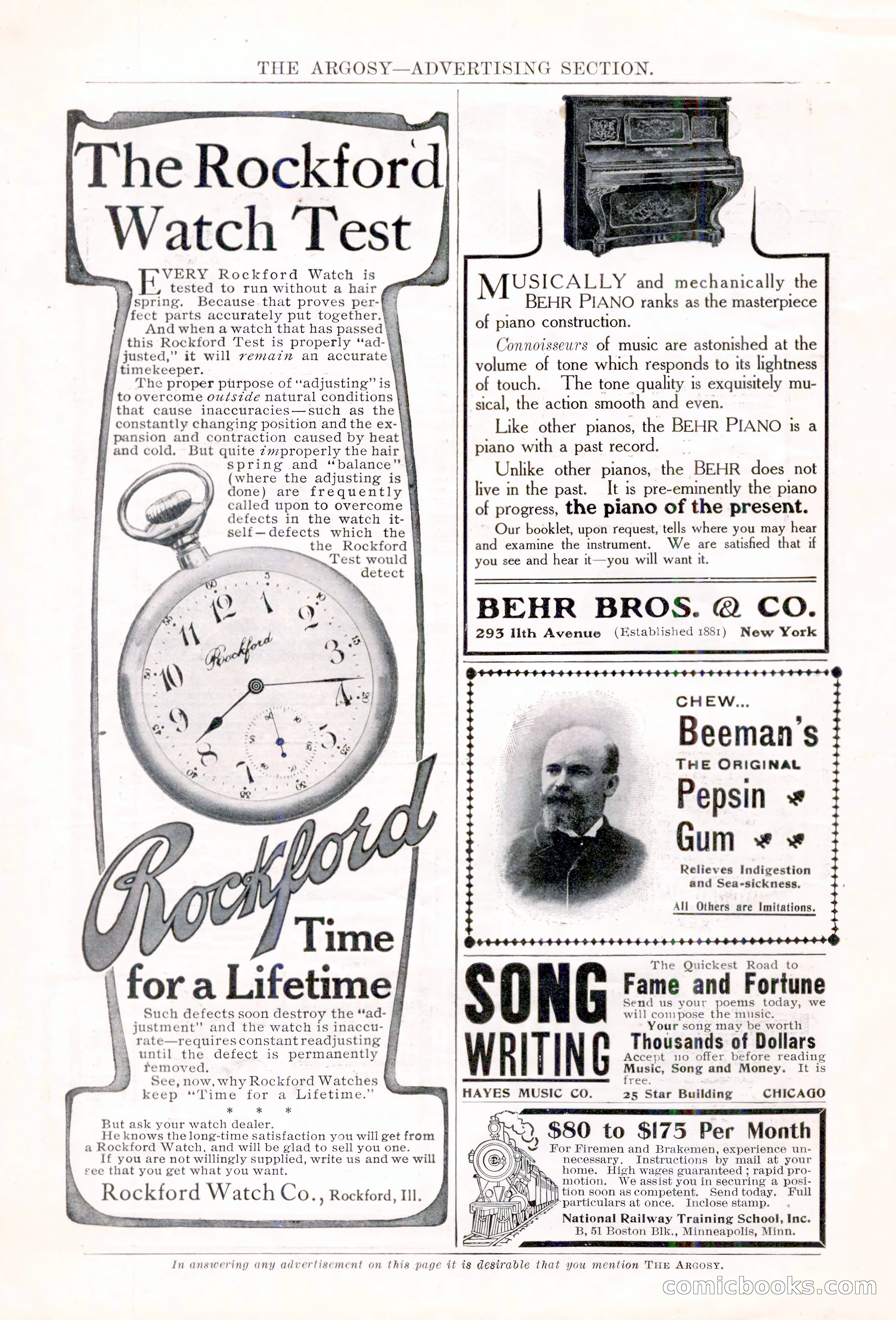 The Argosy, January 1907 — page 210 of 220