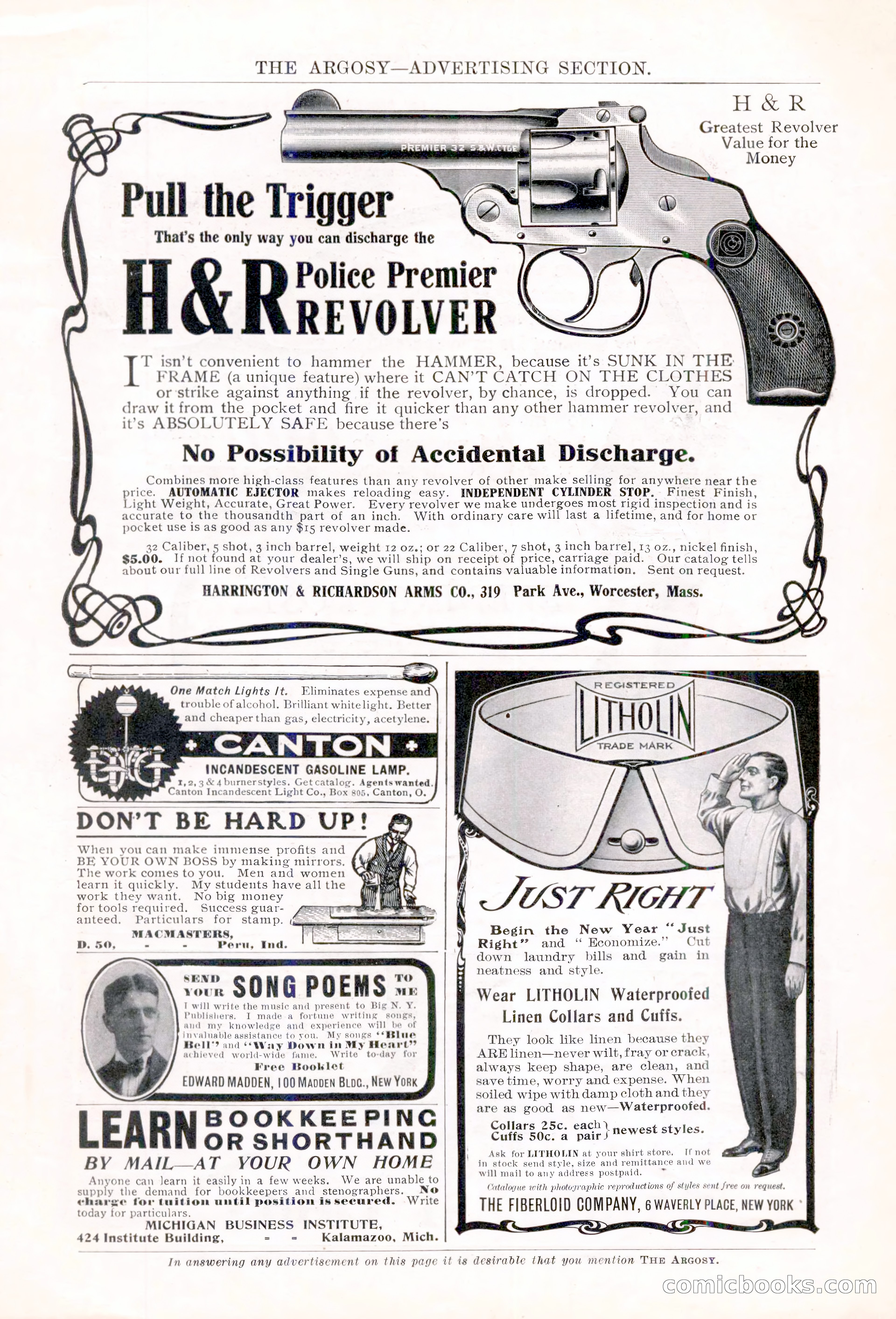 The Argosy, January 1907 — page 213 of 220