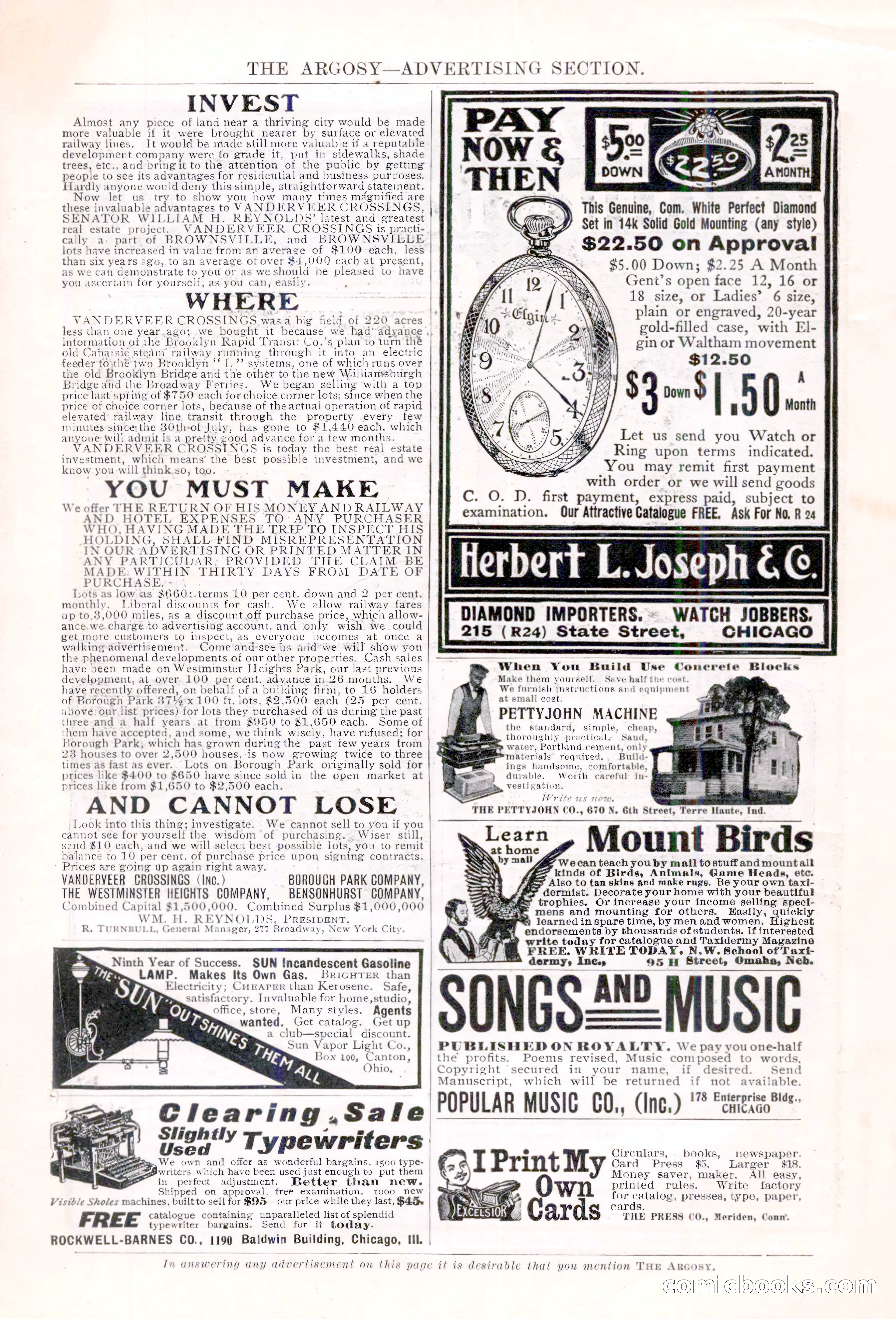 The Argosy, January 1907 — page 216 of 220