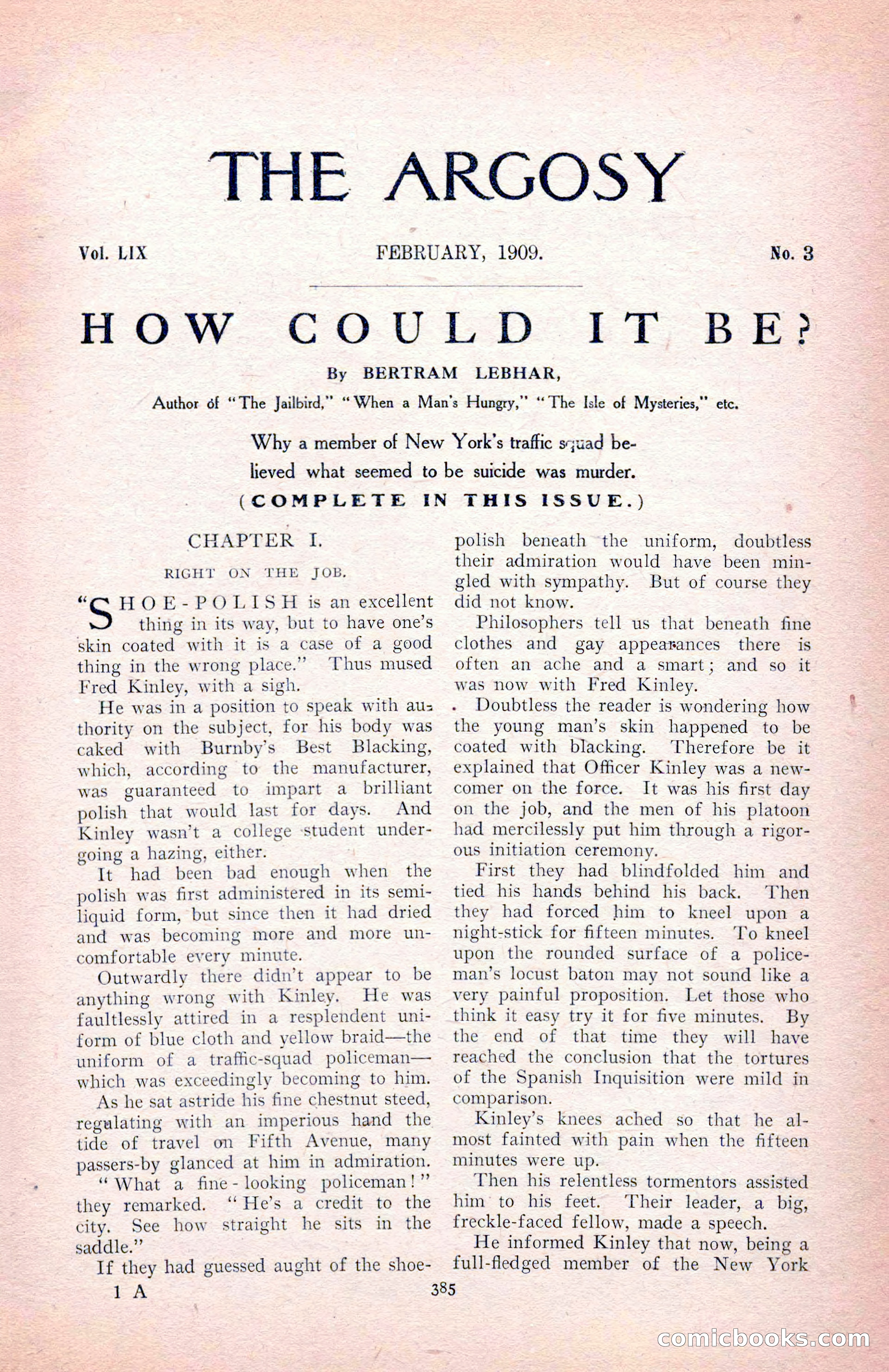 The Argosy for February — page 11 of 236