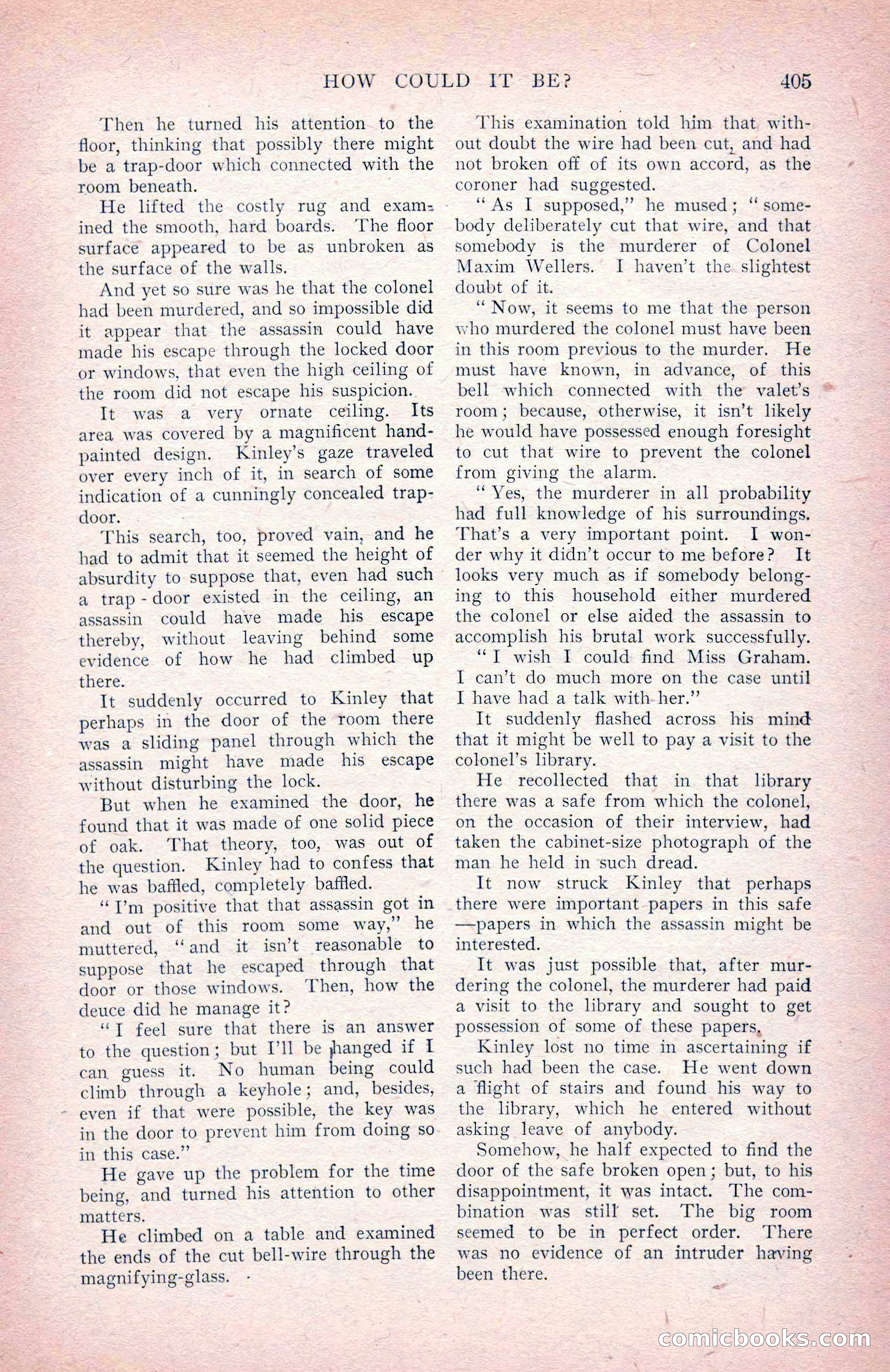 The Argosy for February — page 31 of 236