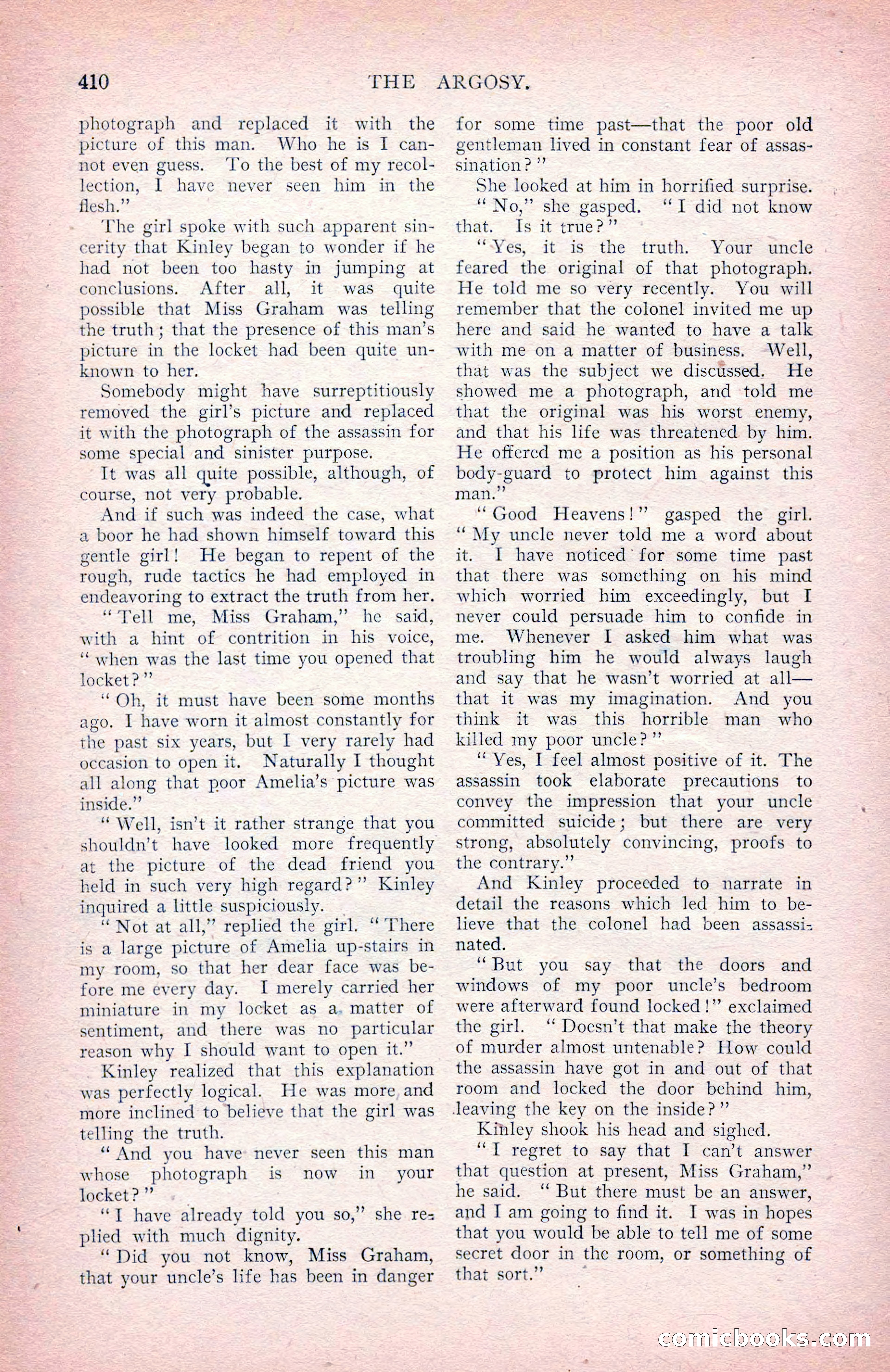 The Argosy for February — page 36 of 236