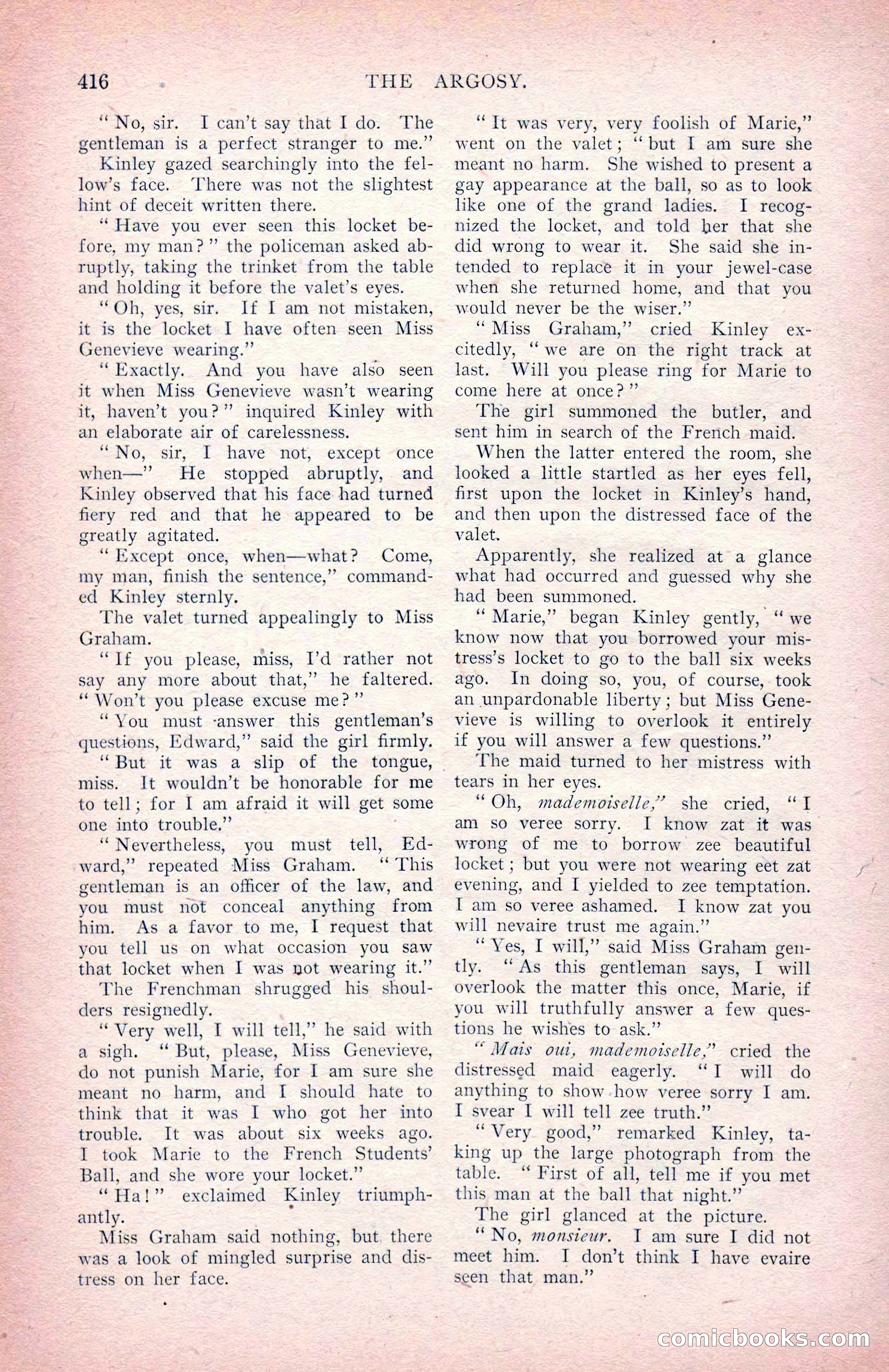 The Argosy for February — page 42 of 236