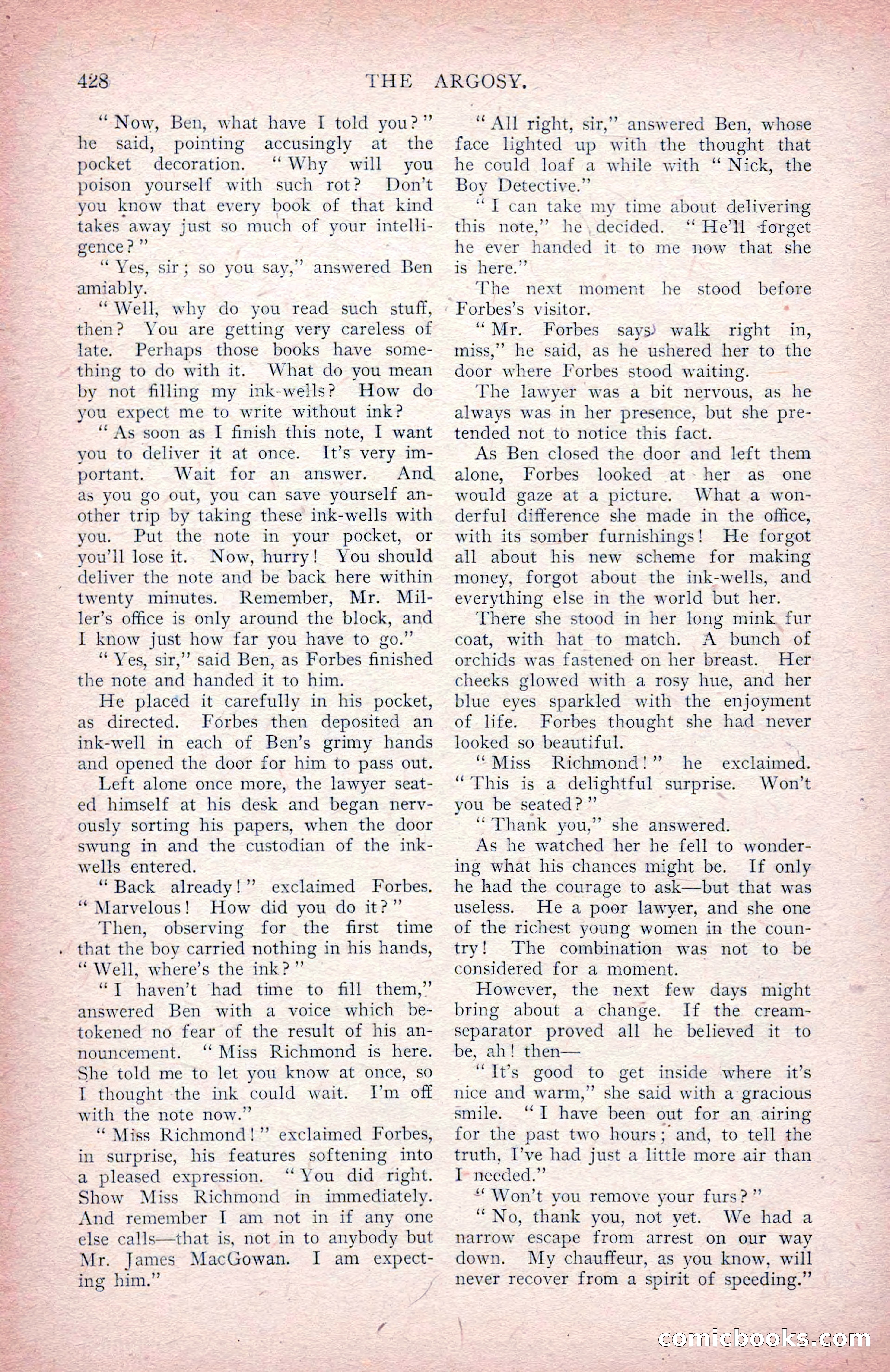 The Argosy for February — page 54 of 236