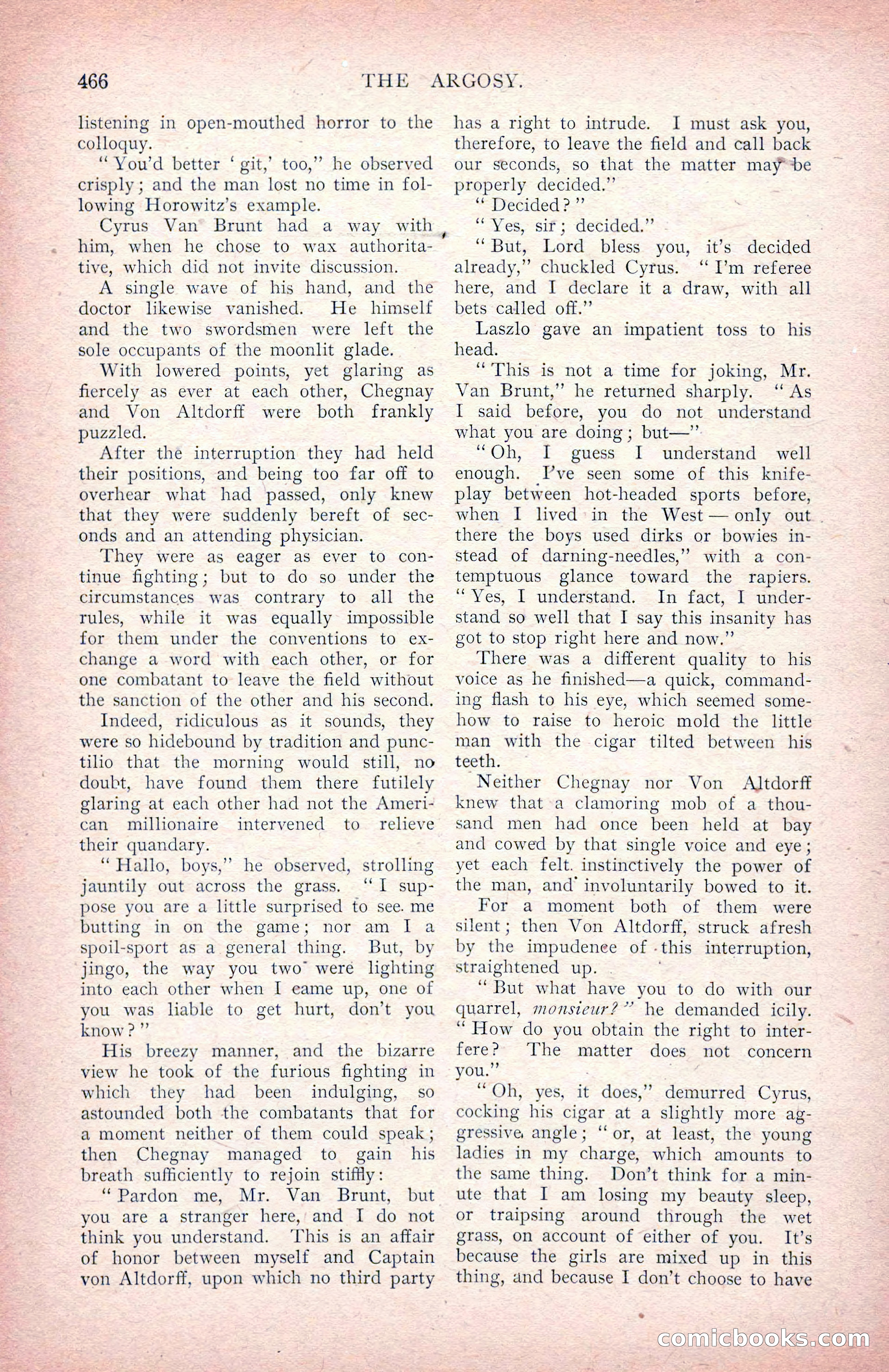 The Argosy for February — page 92 of 236