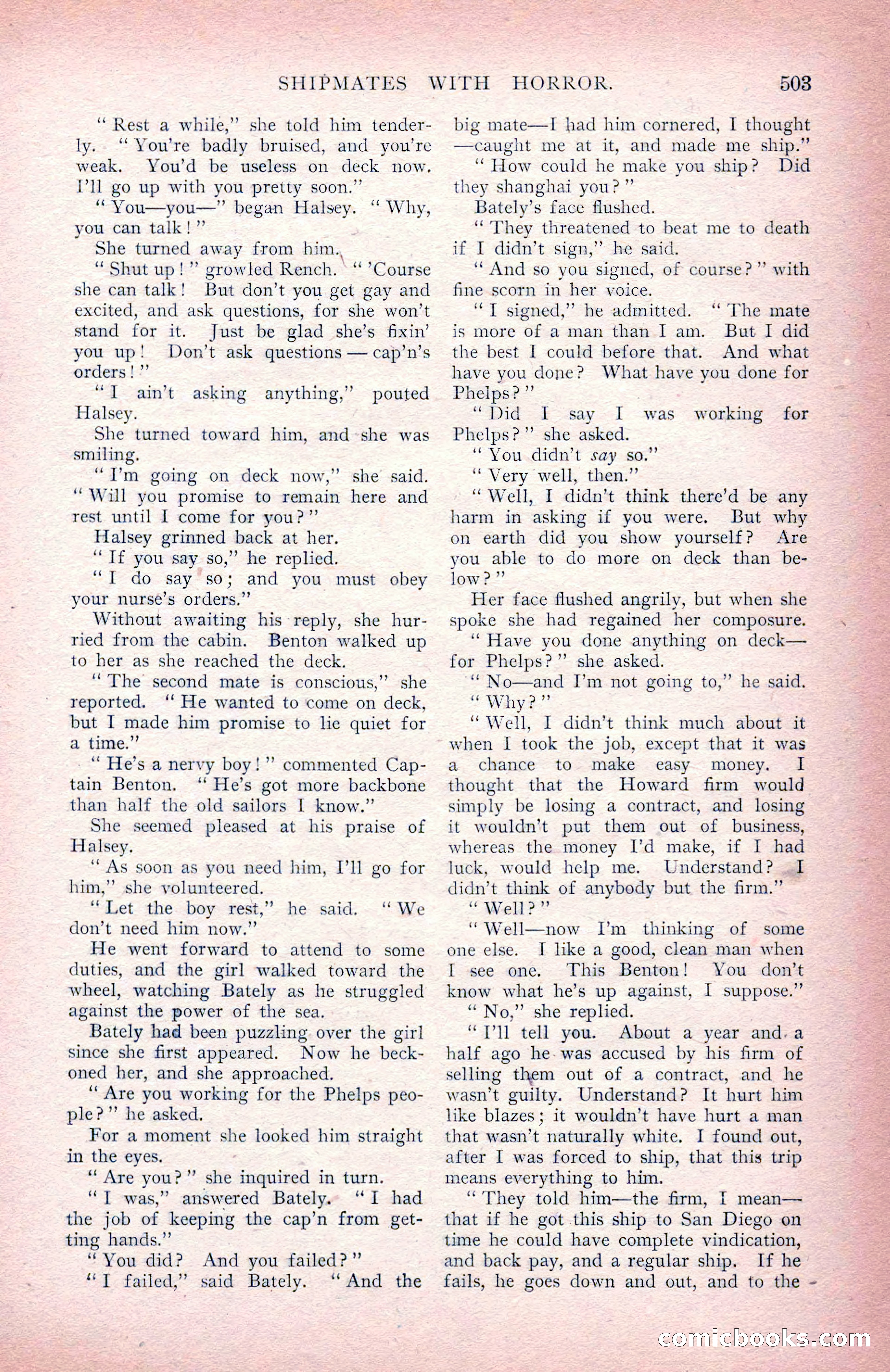 The Argosy for February — page 129 of 236