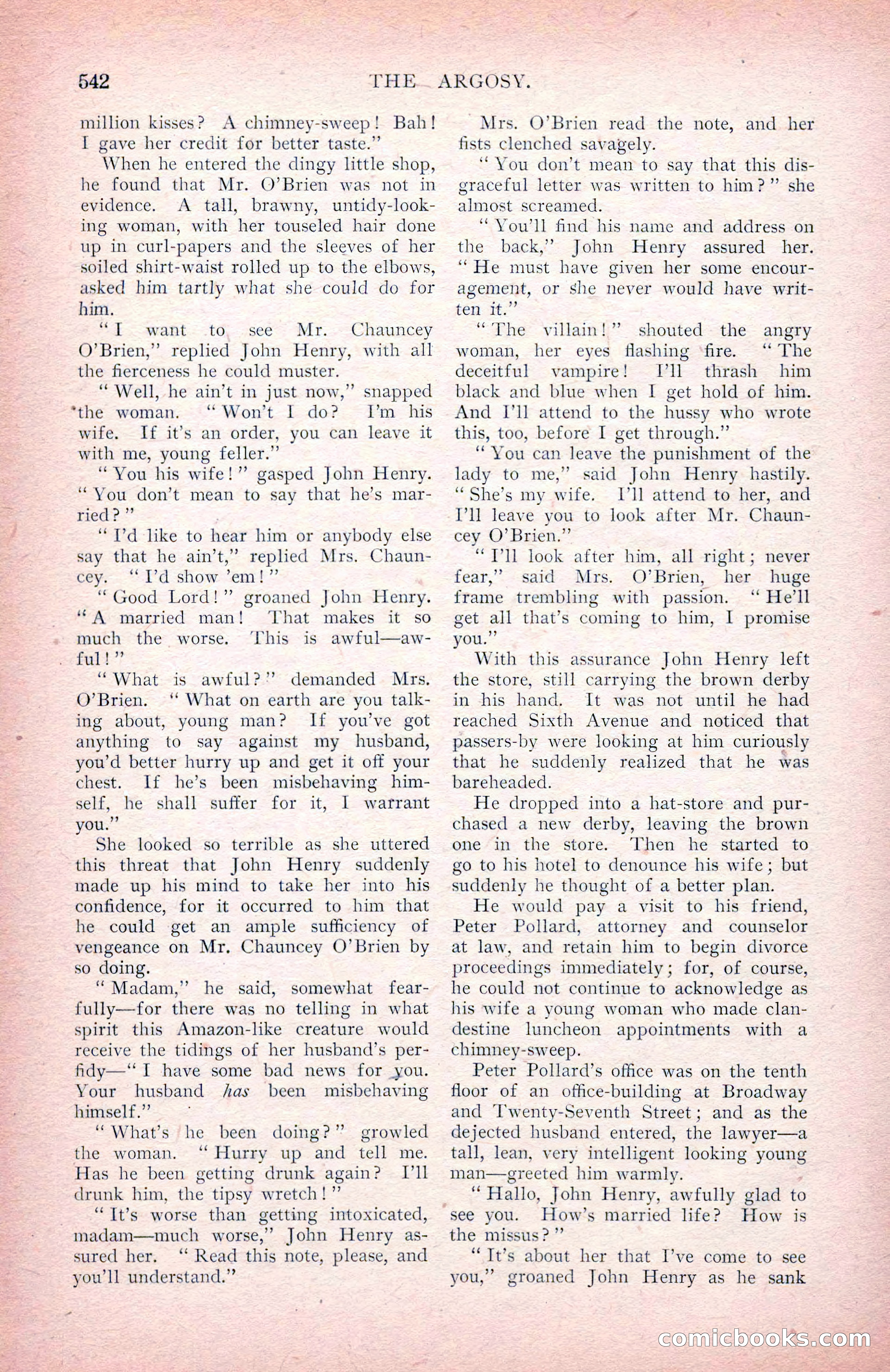 The Argosy for February — page 168 of 236