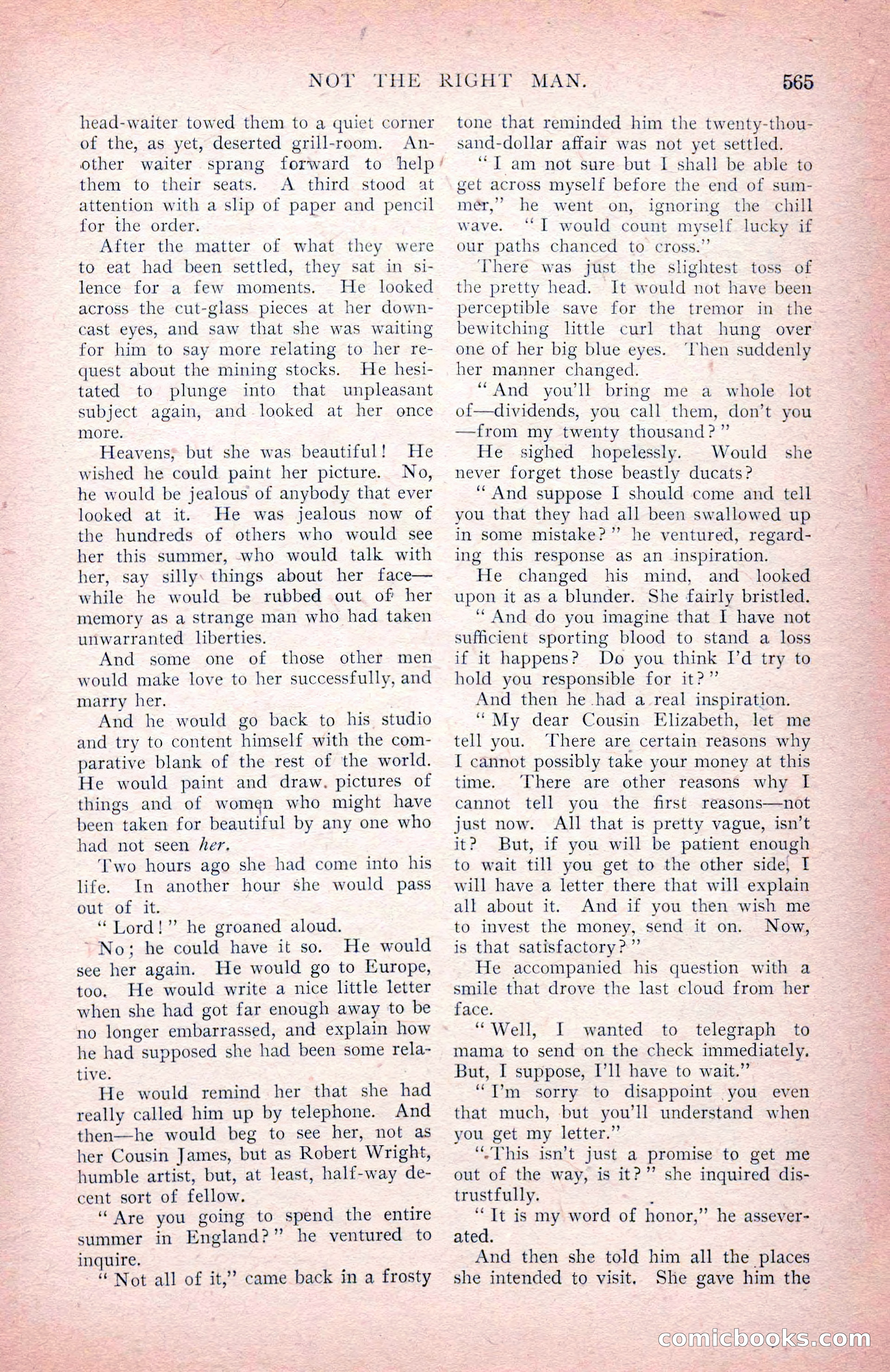 The Argosy for February — page 191 of 236