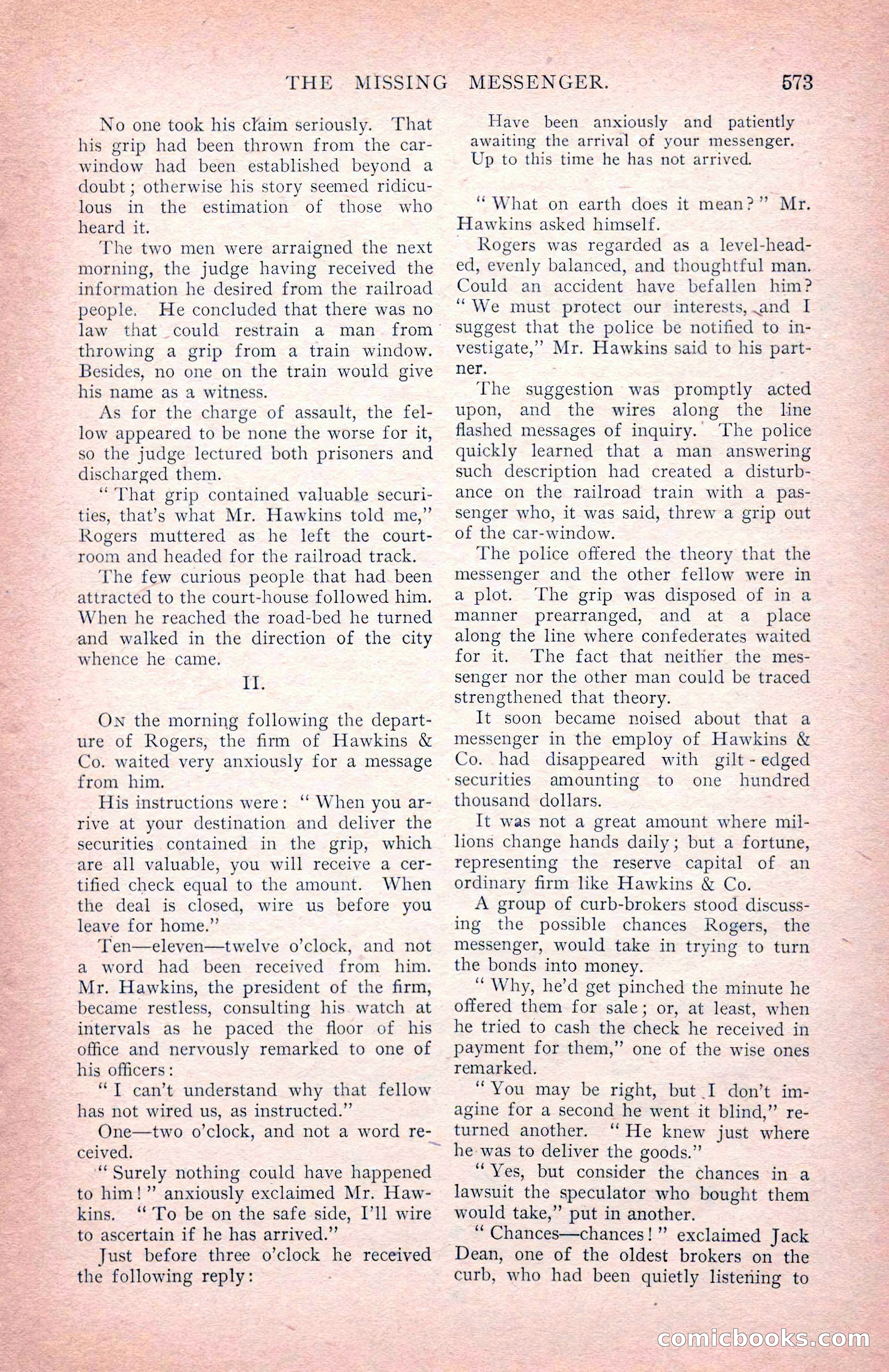 The Argosy for February — page 199 of 236