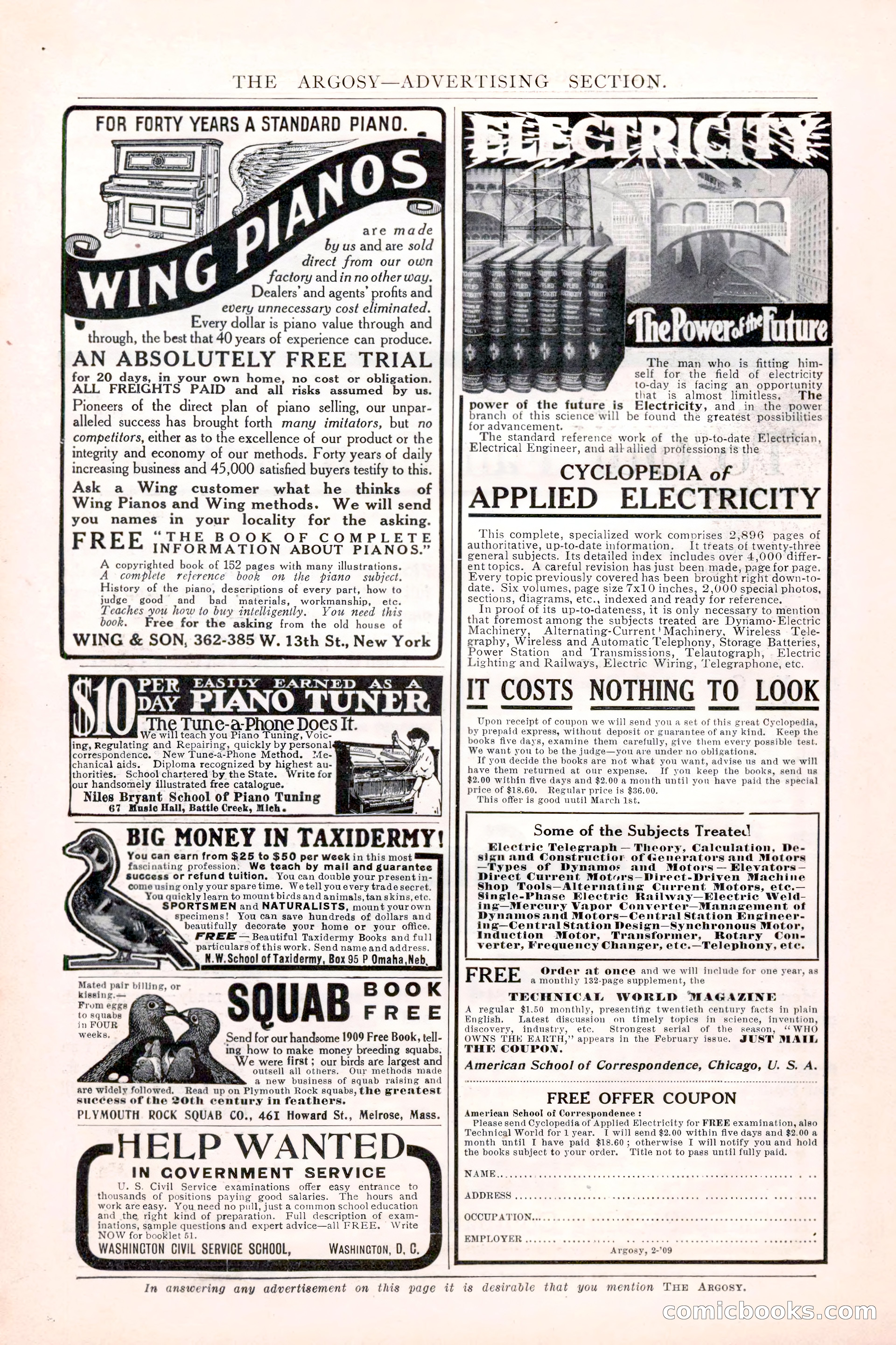 The Argosy for February — page 212 of 236
