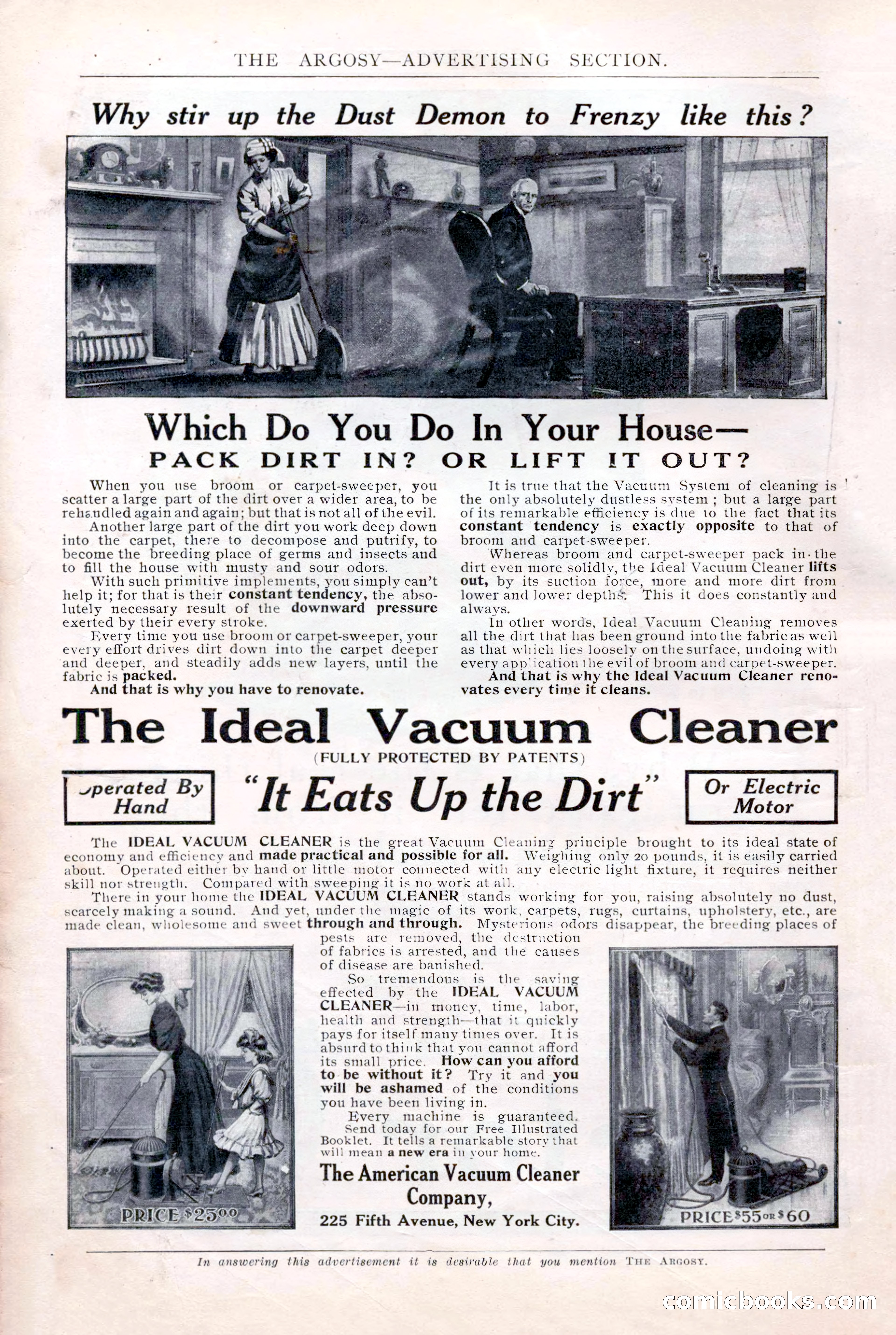 The Argosy for March 1909 — page 4 of 244