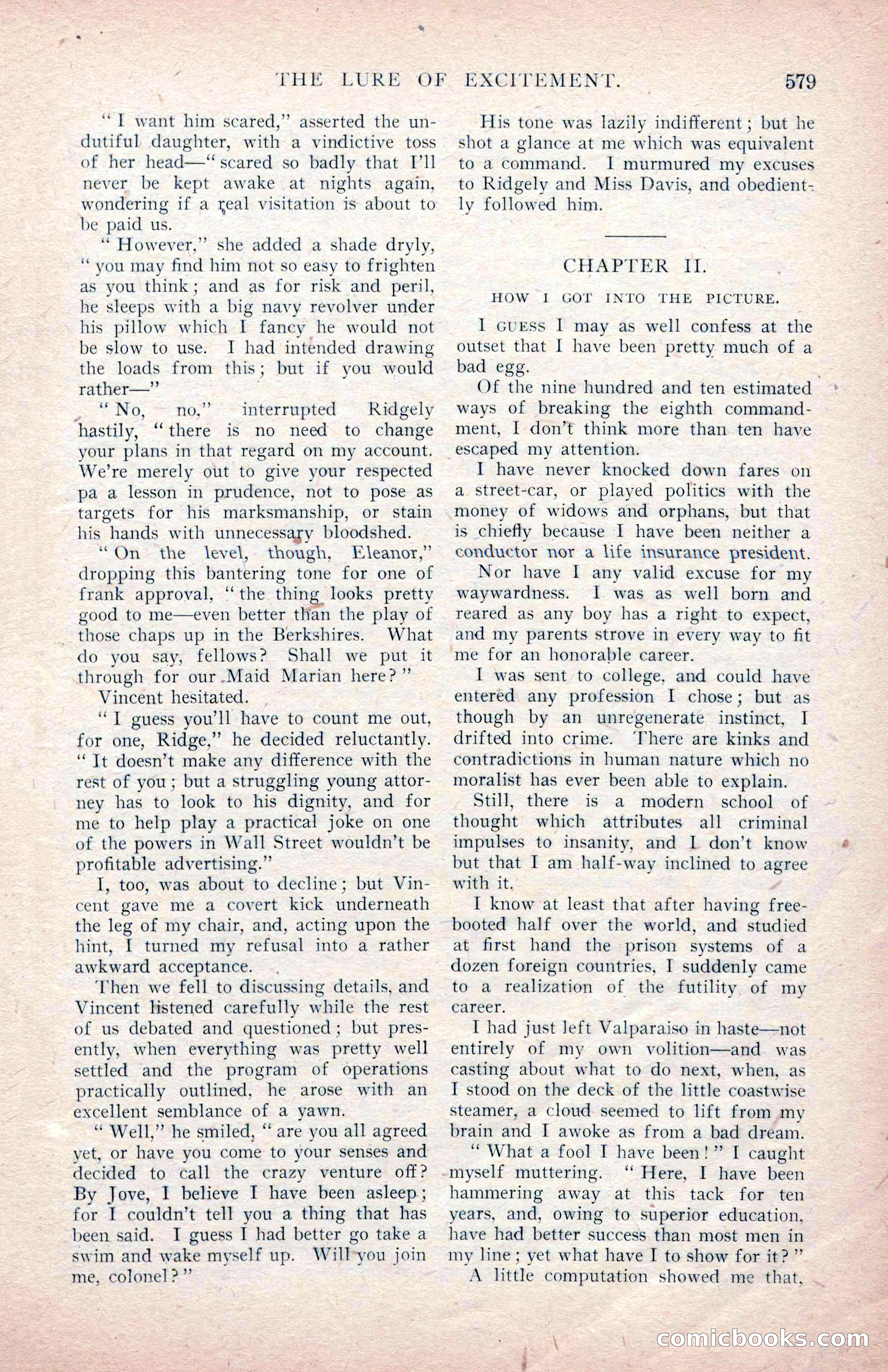 The Argosy for March 1909 — page 17 of 244