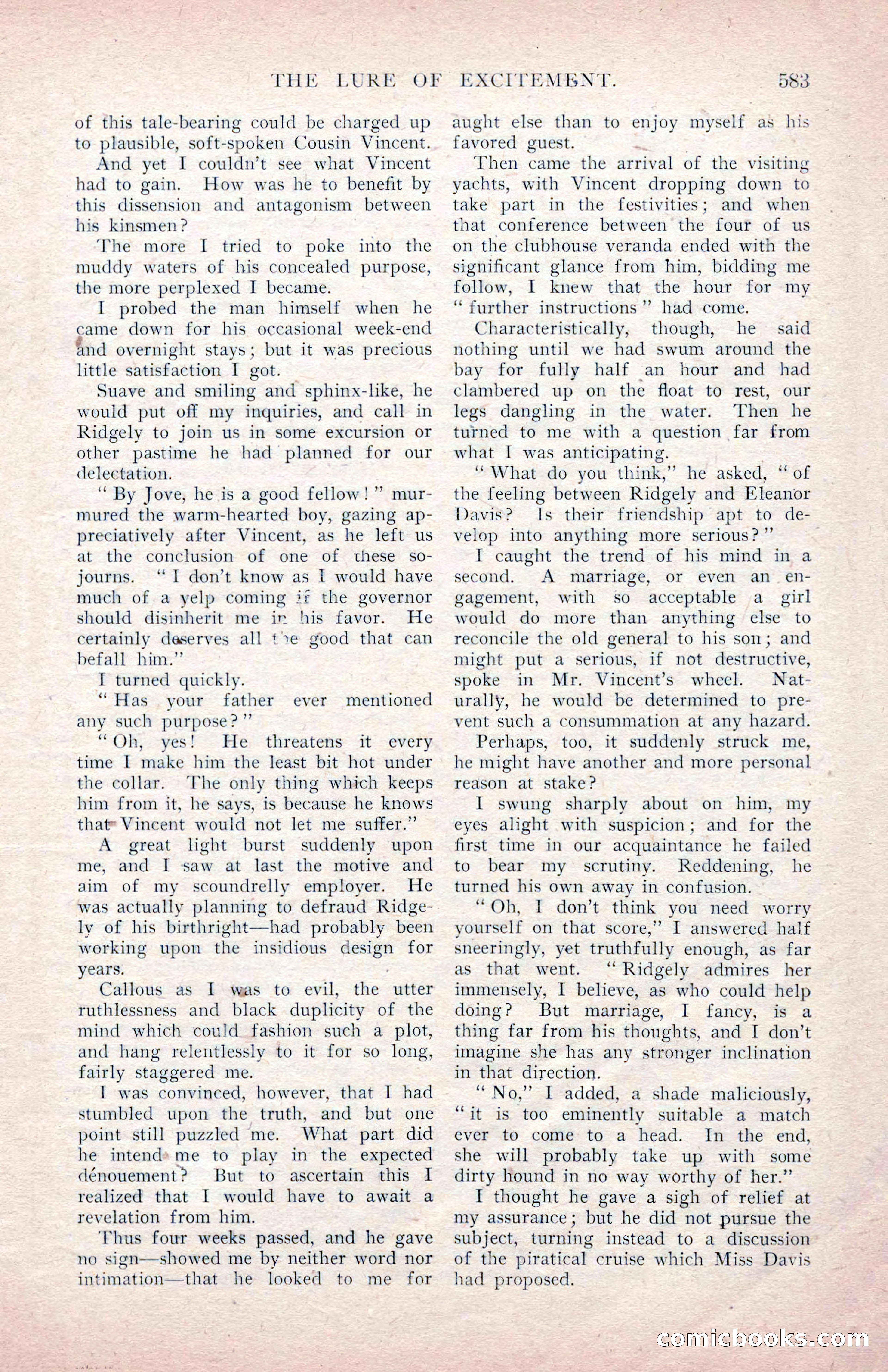 The Argosy for March 1909 — page 21 of 244