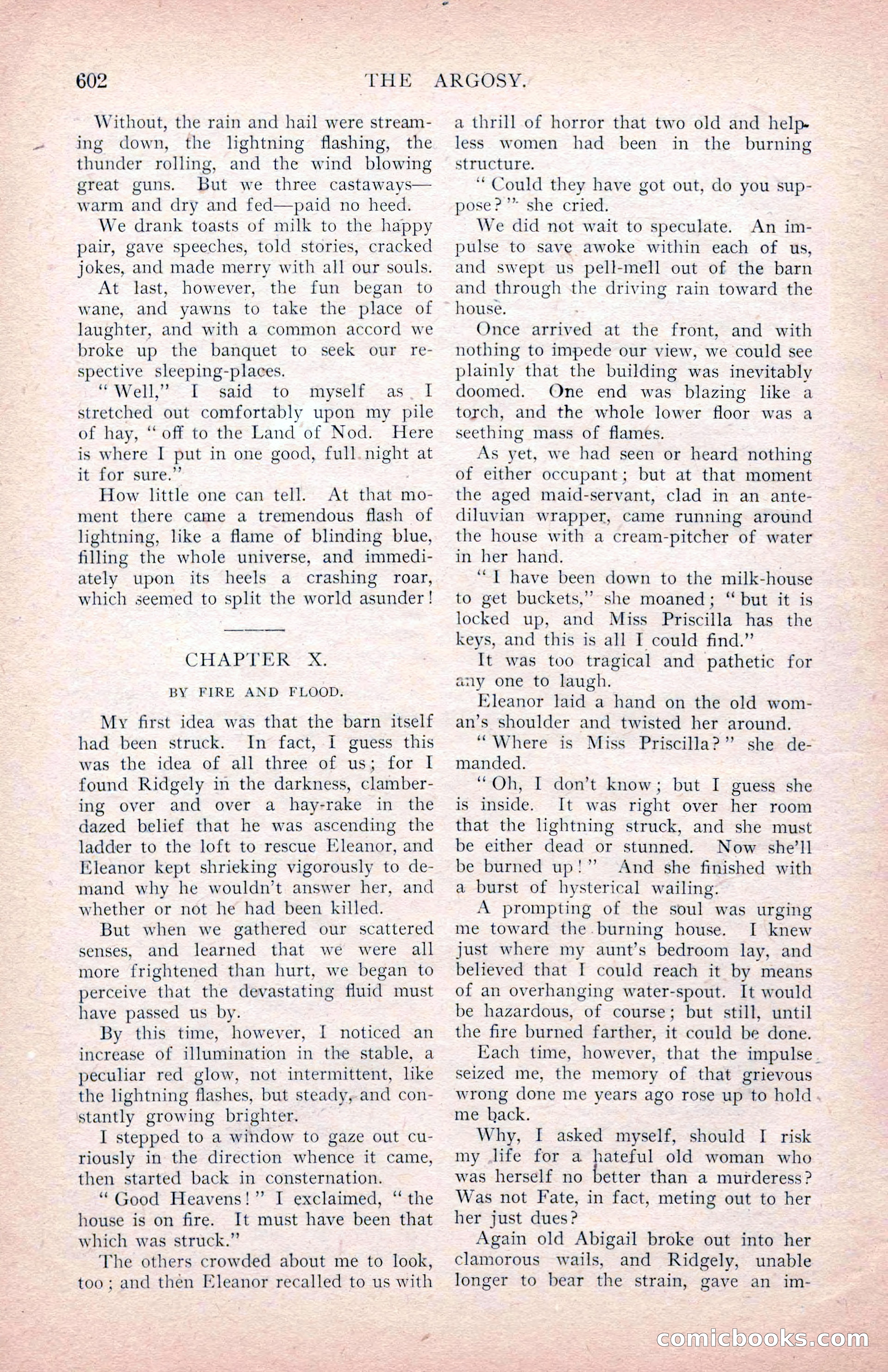 The Argosy for March 1909 — page 40 of 244