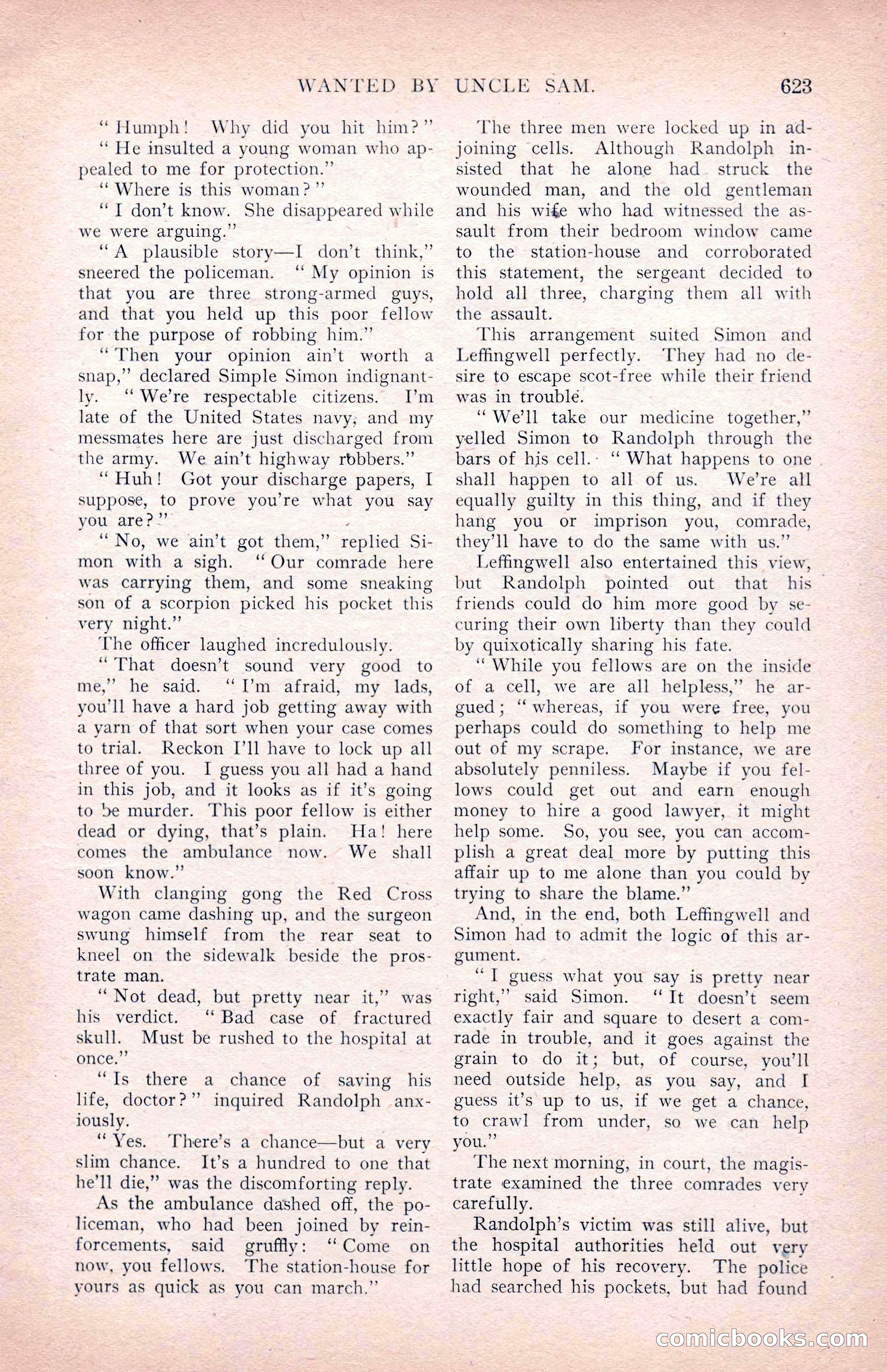 The Argosy for March 1909 — page 61 of 244