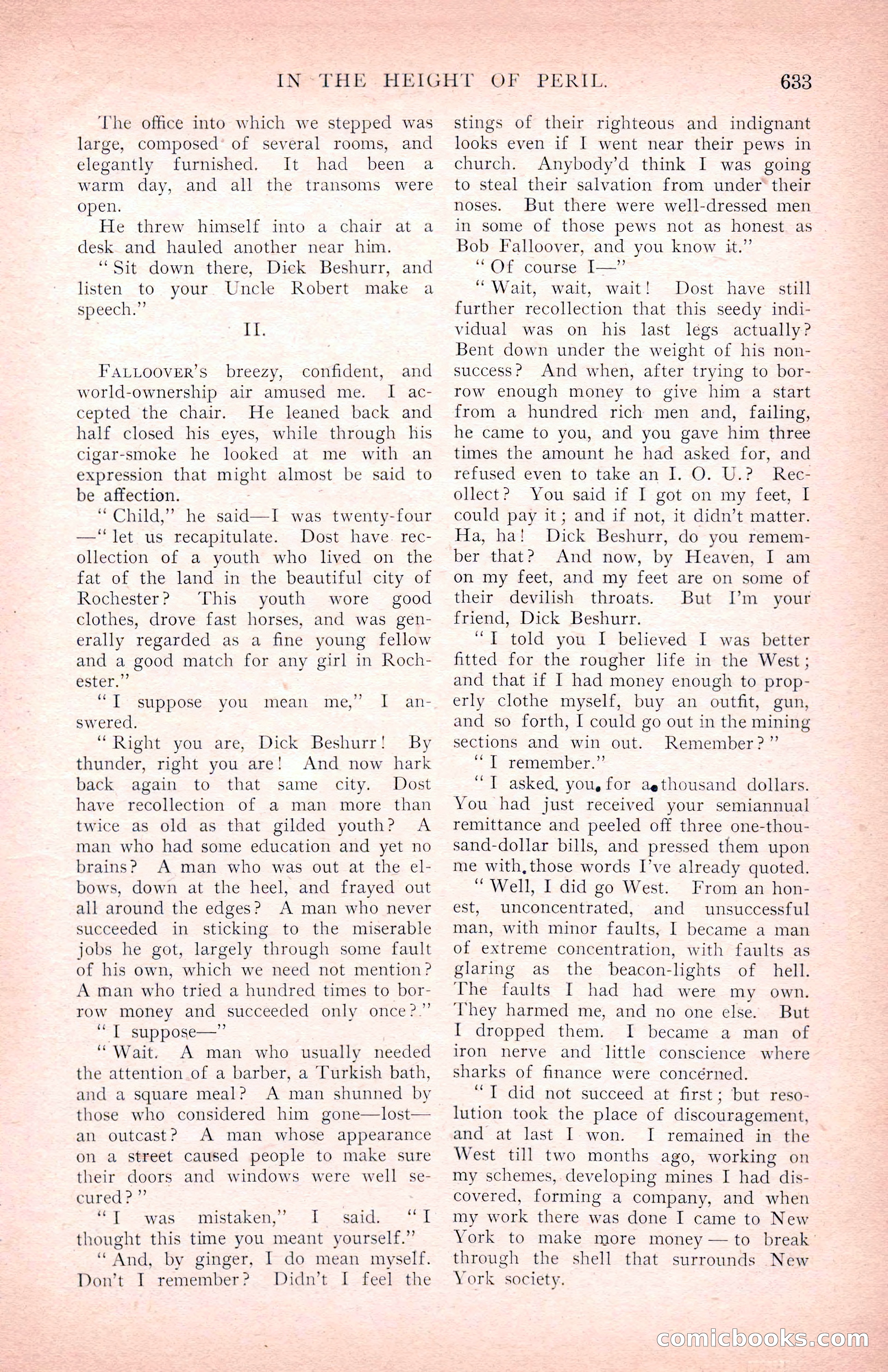 The Argosy for March 1909 — page 71 of 244