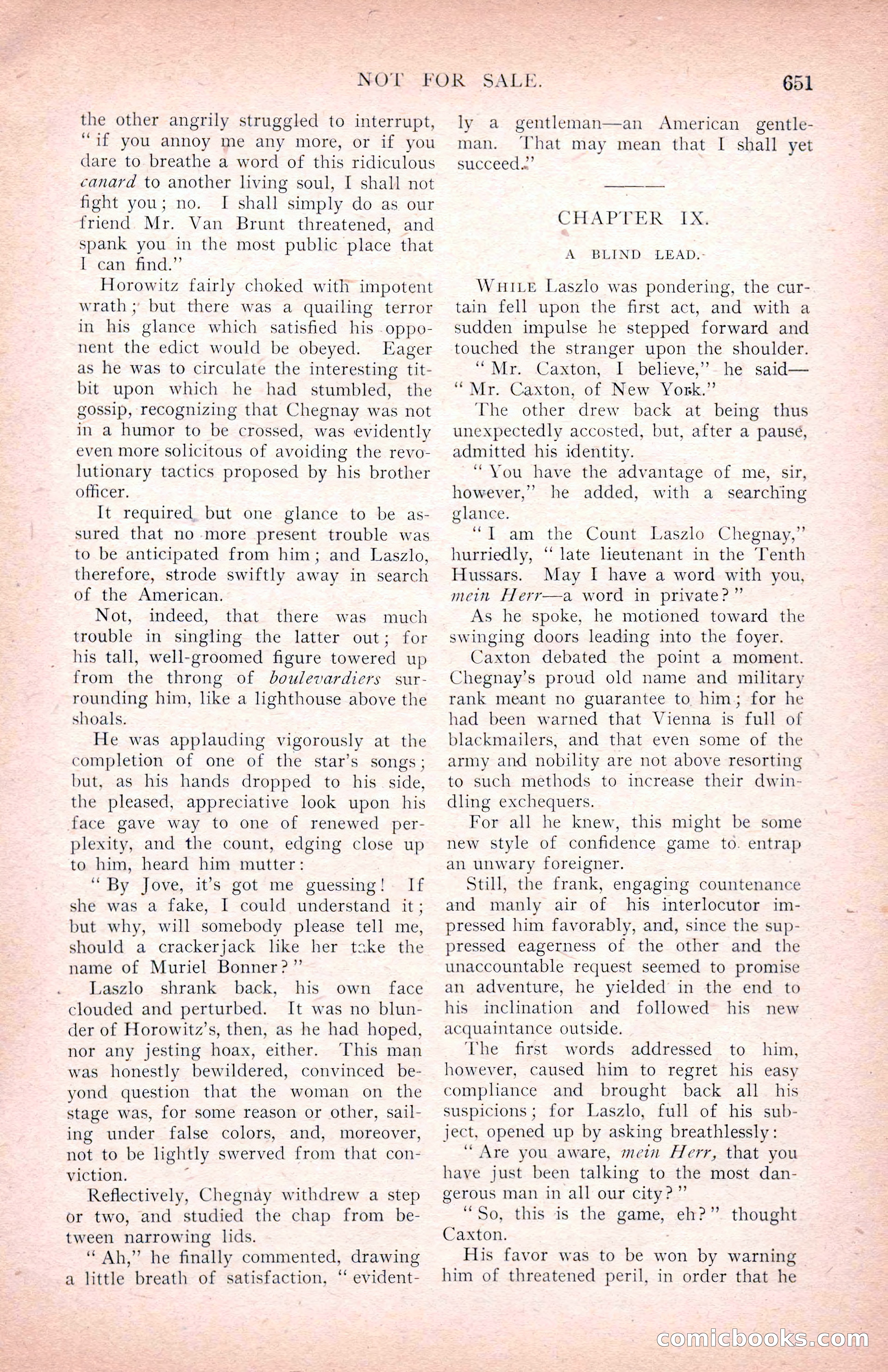 The Argosy for March 1909 — page 89 of 244