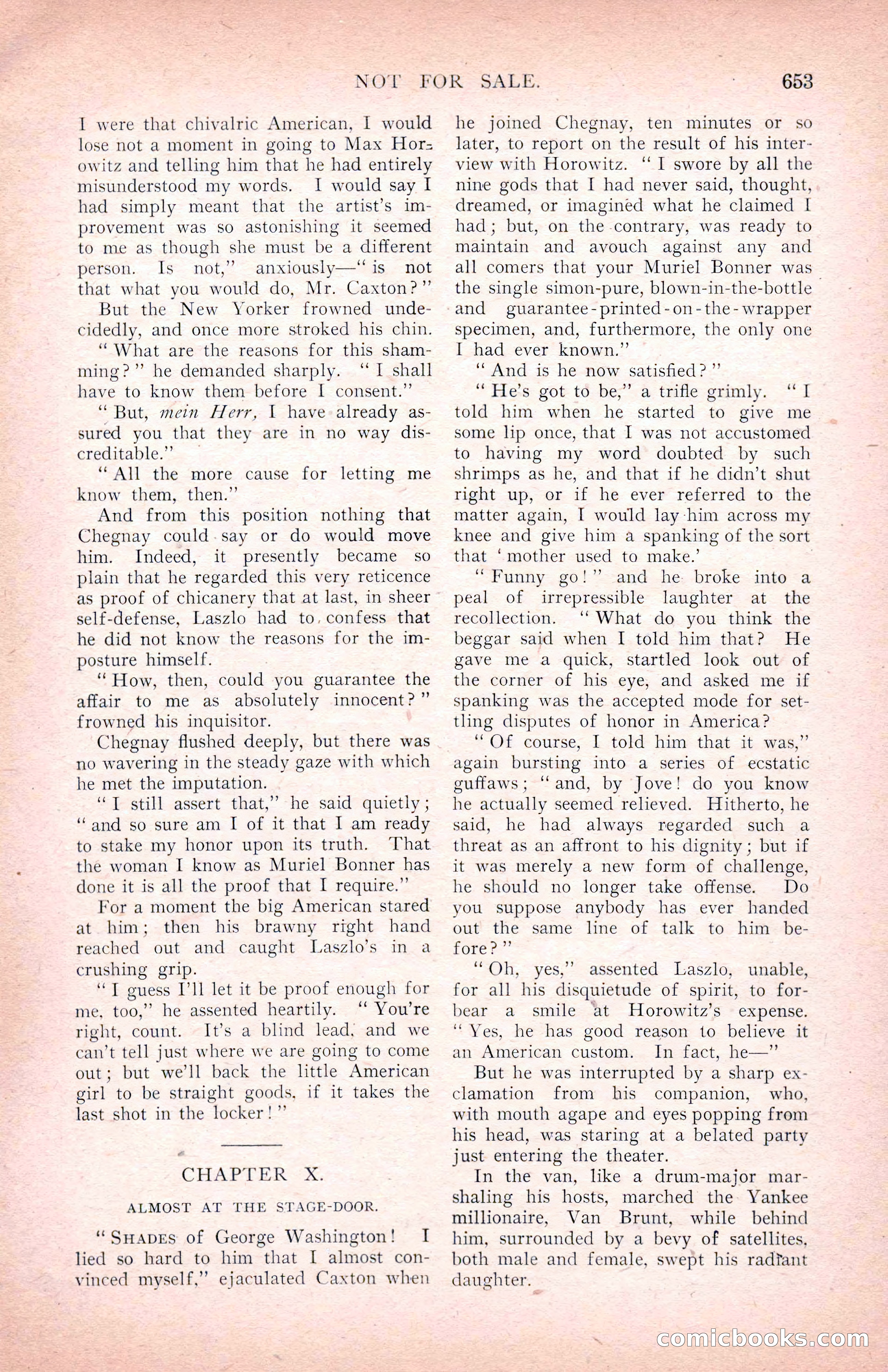 The Argosy for March 1909 — page 91 of 244