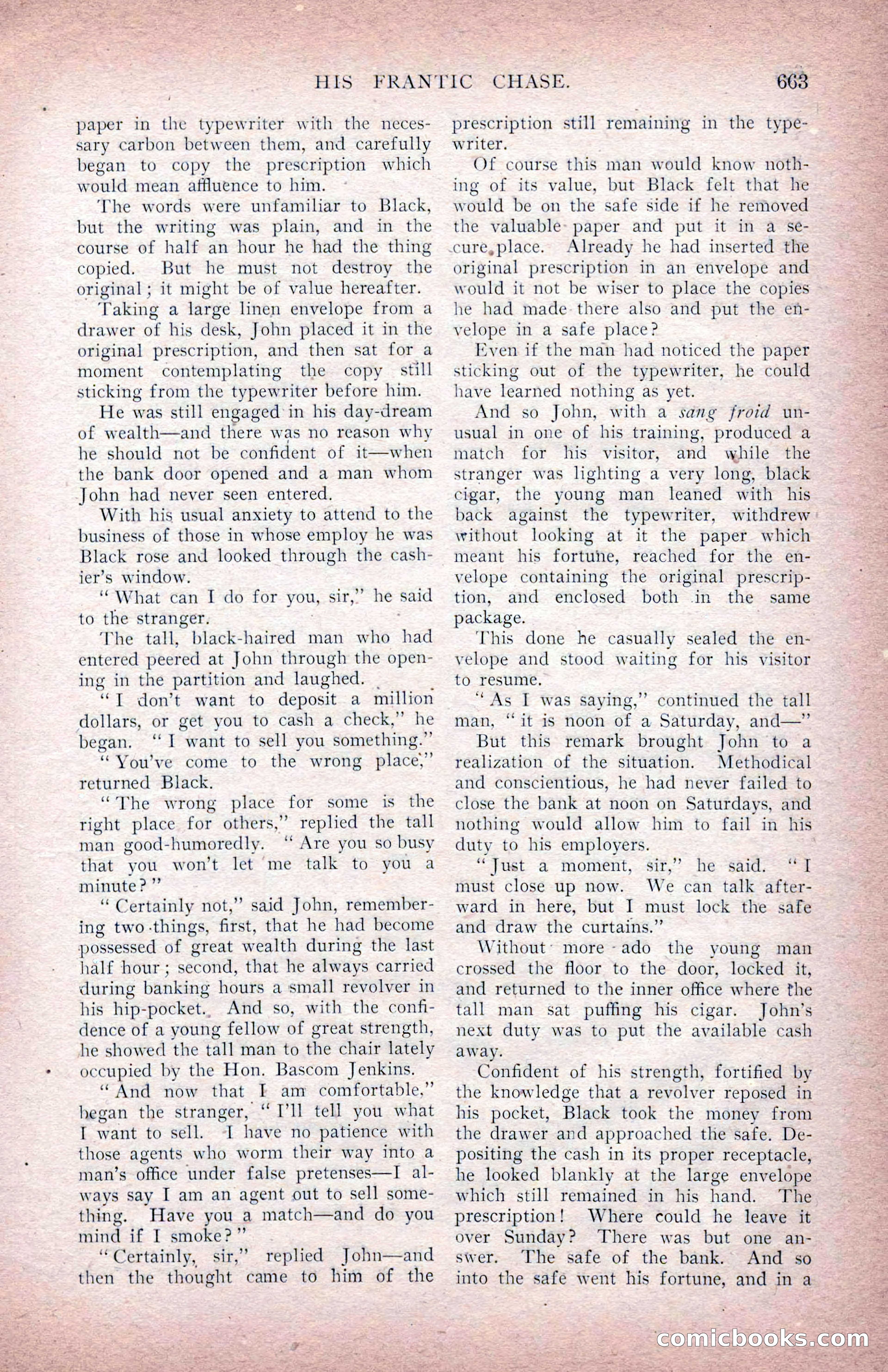 The Argosy for March 1909 — page 101 of 244