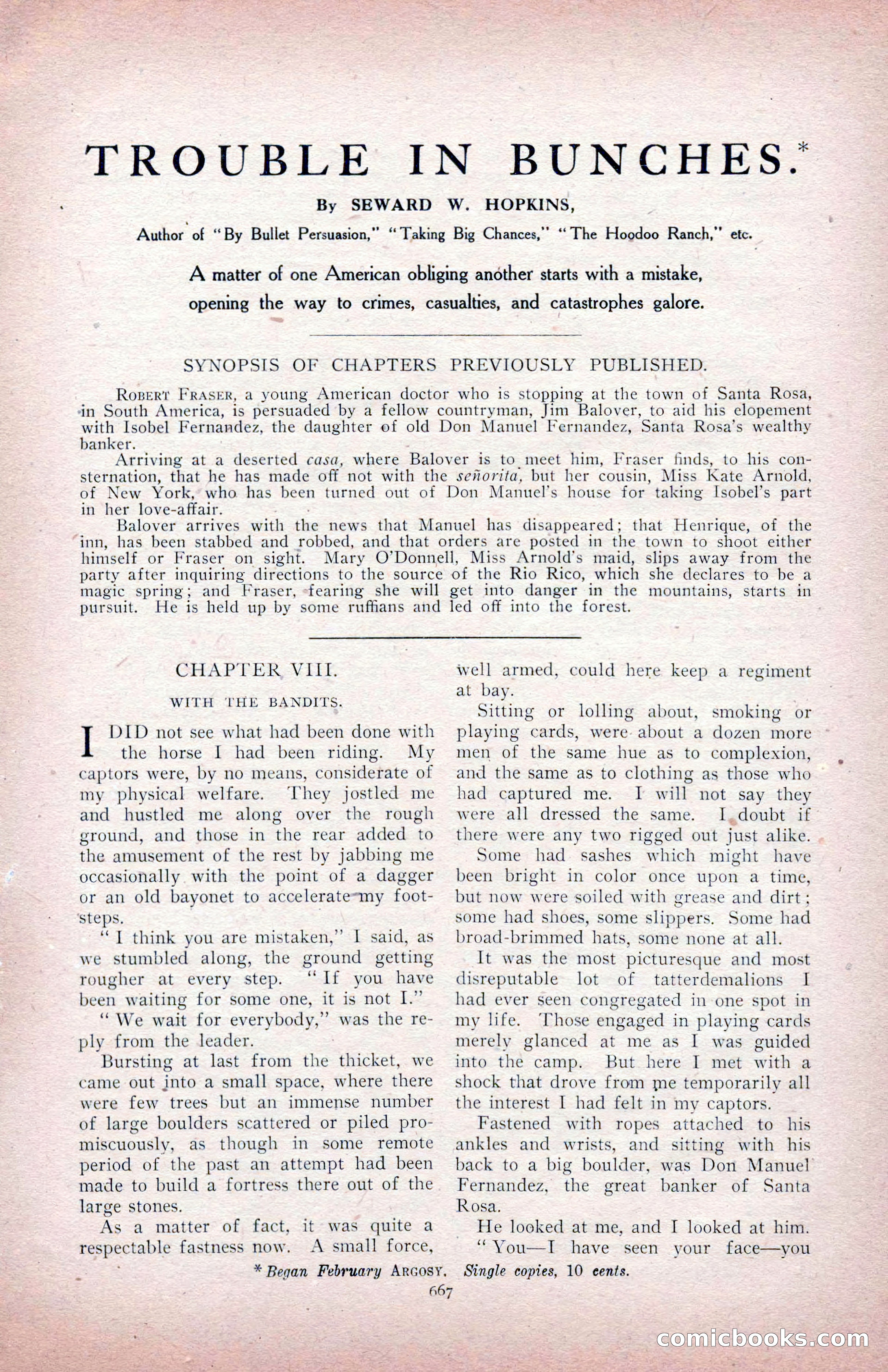 The Argosy for March 1909 — page 105 of 244