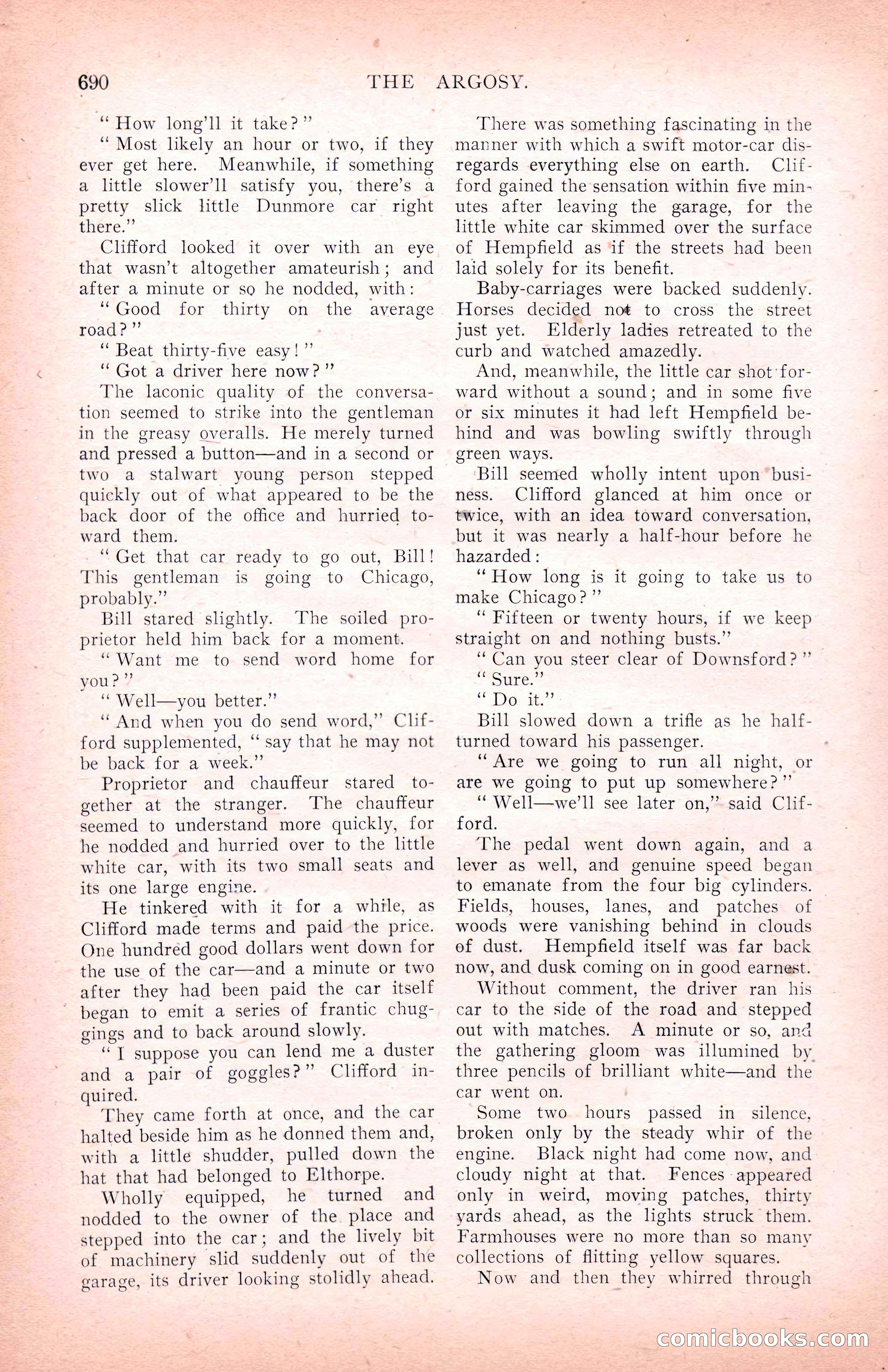 The Argosy for March 1909 — page 128 of 244