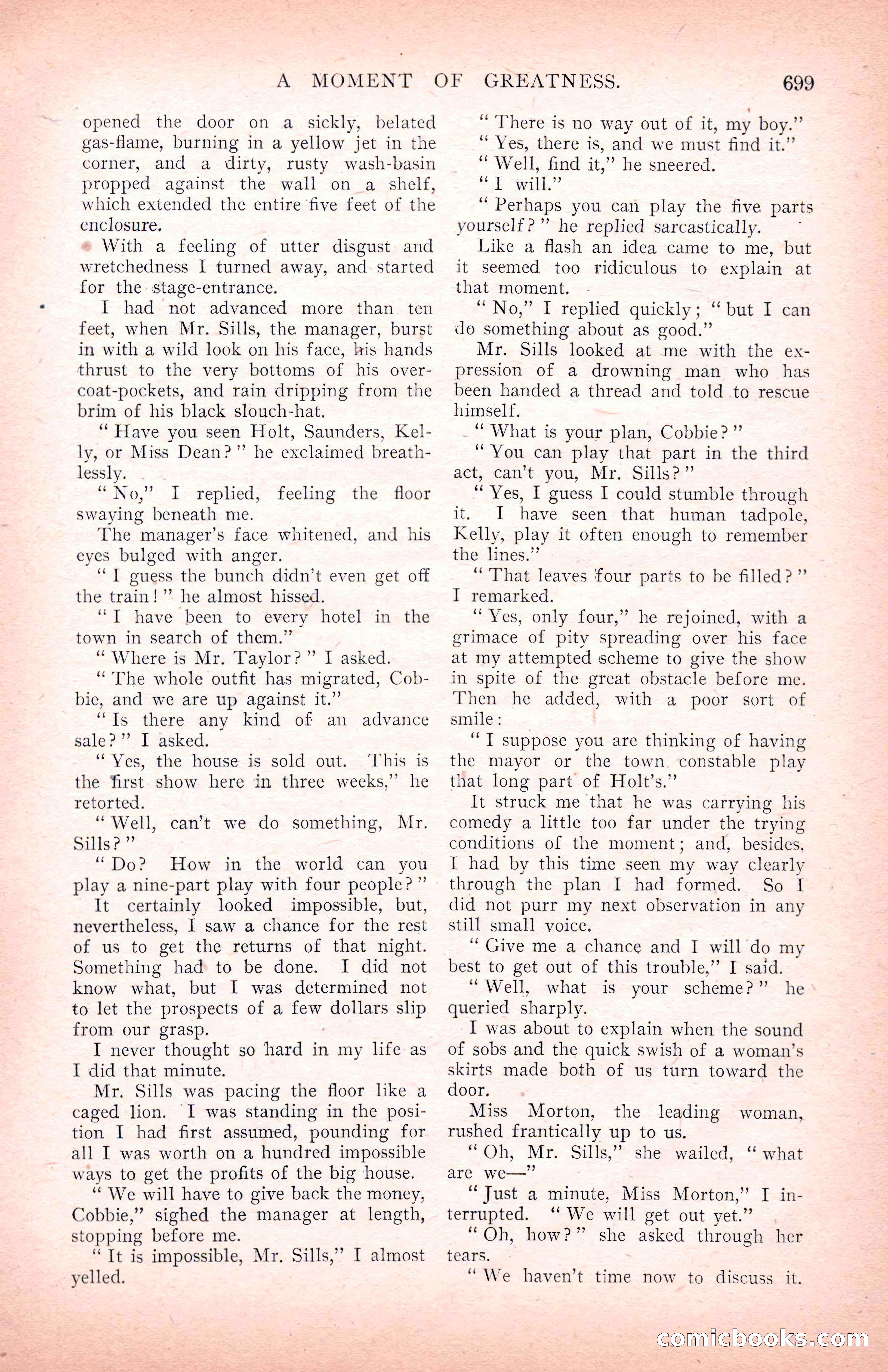 The Argosy for March 1909 — page 137 of 244