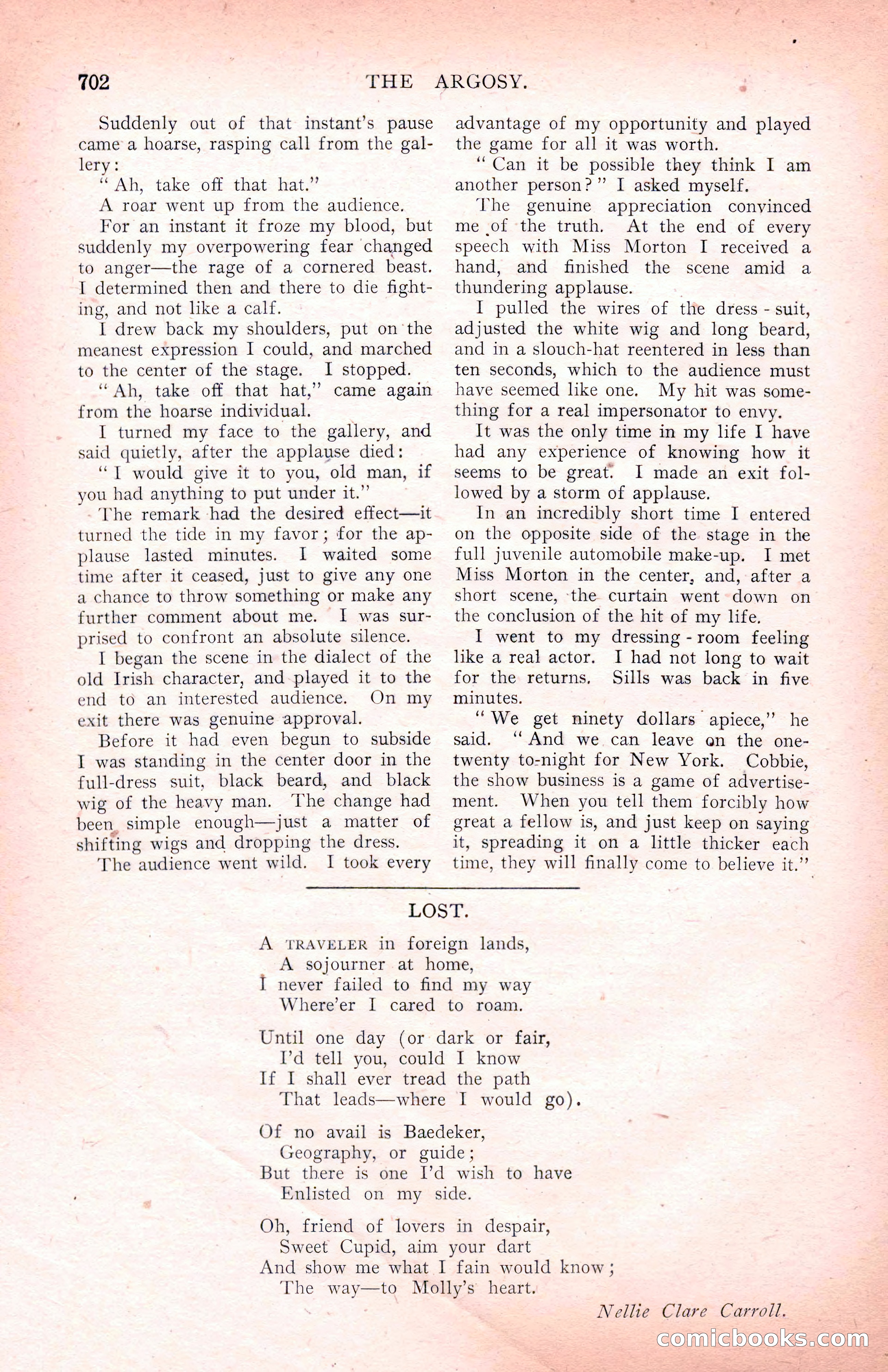 The Argosy for March 1909 — page 140 of 244