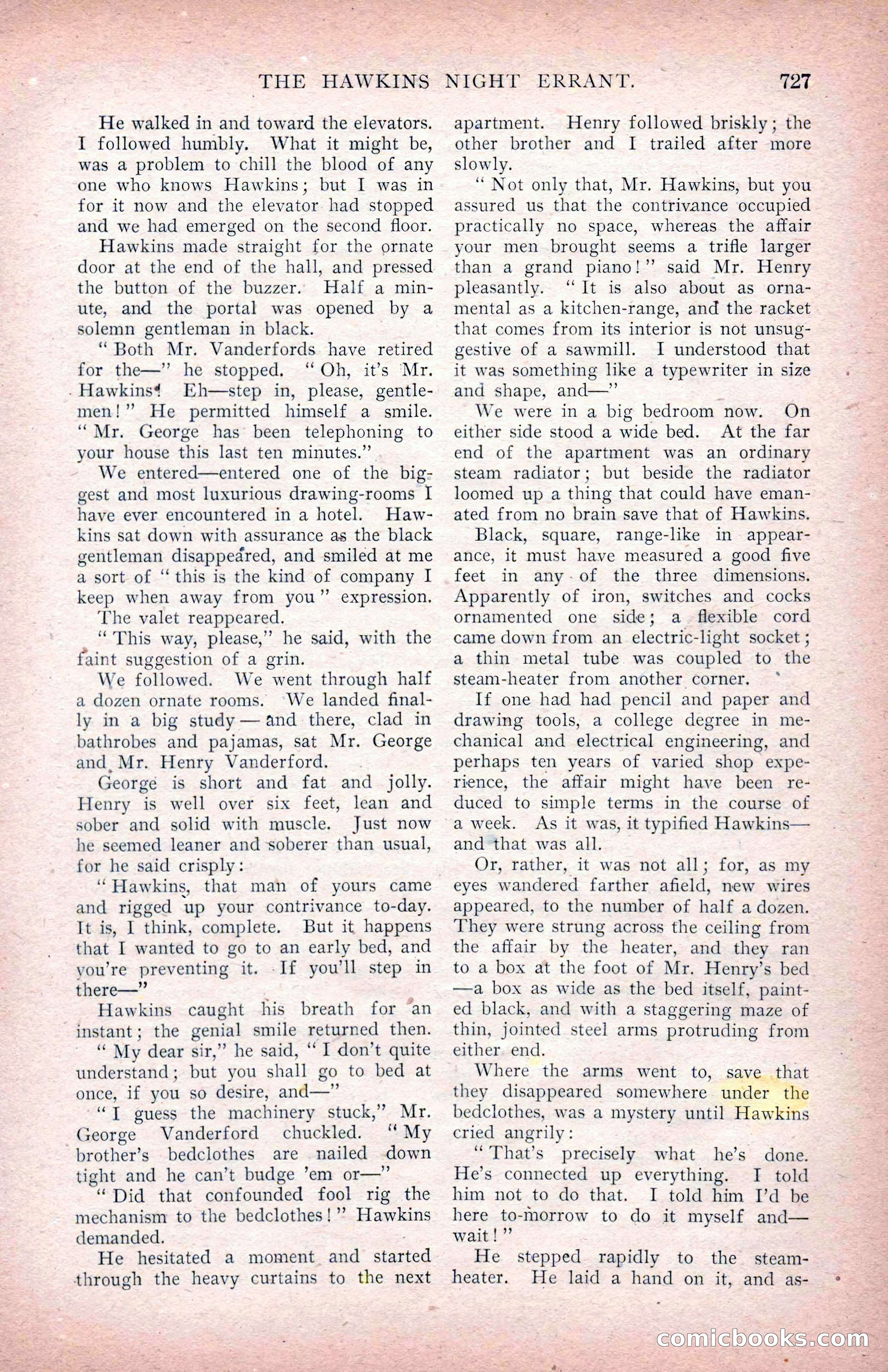 The Argosy for March 1909 — page 165 of 244