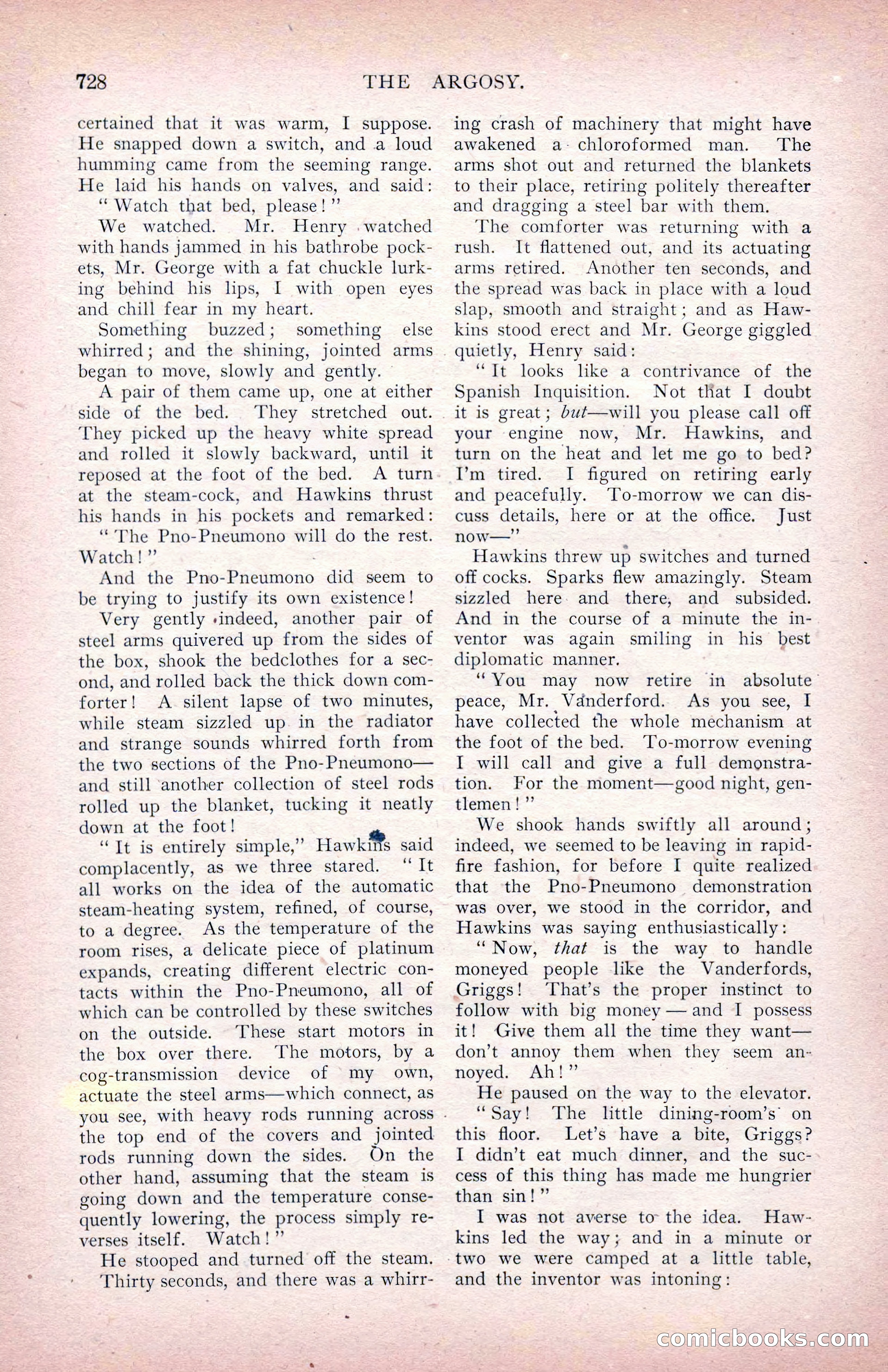 The Argosy for March 1909 — page 166 of 244