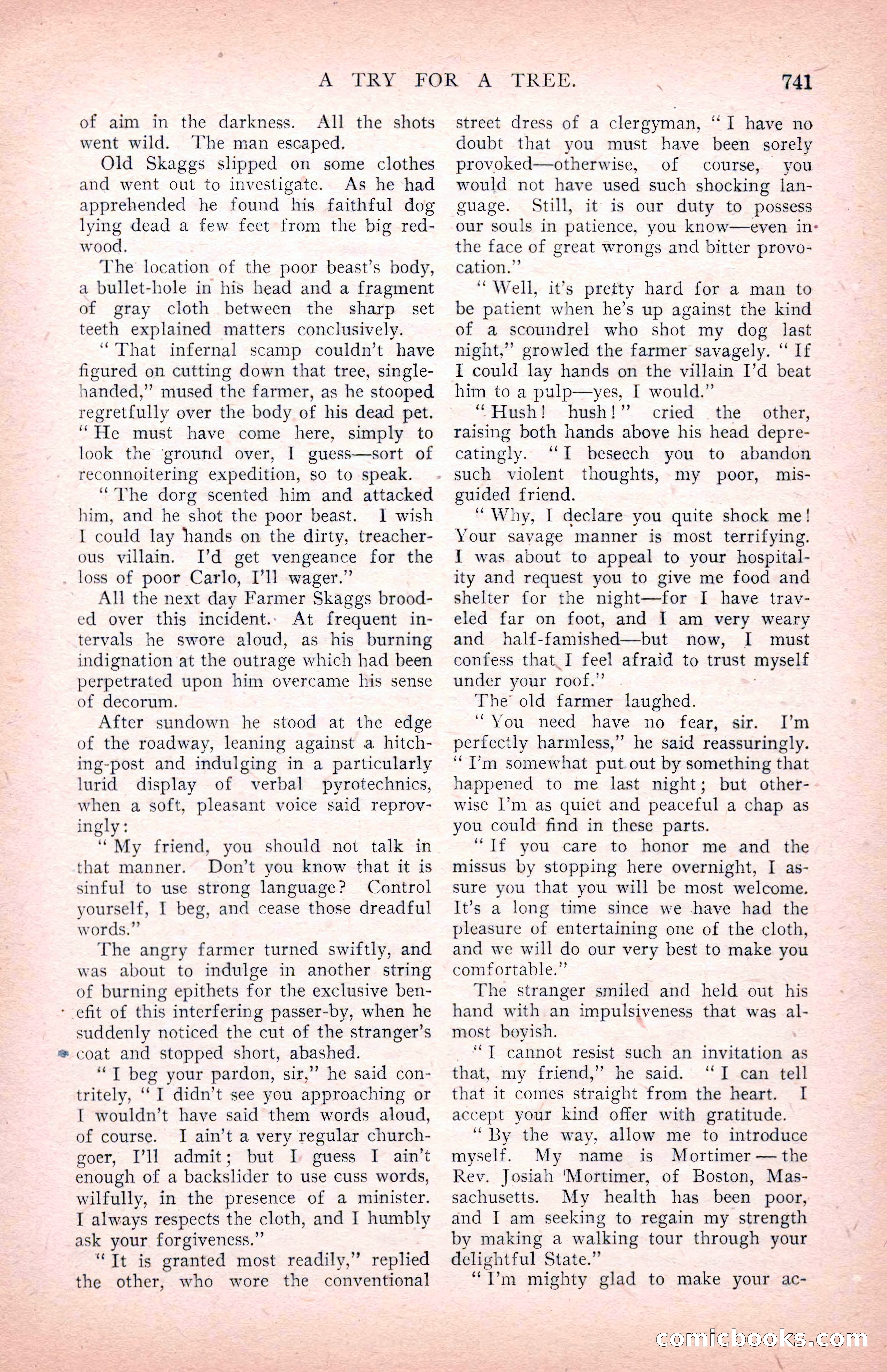 The Argosy for March 1909 — page 179 of 244