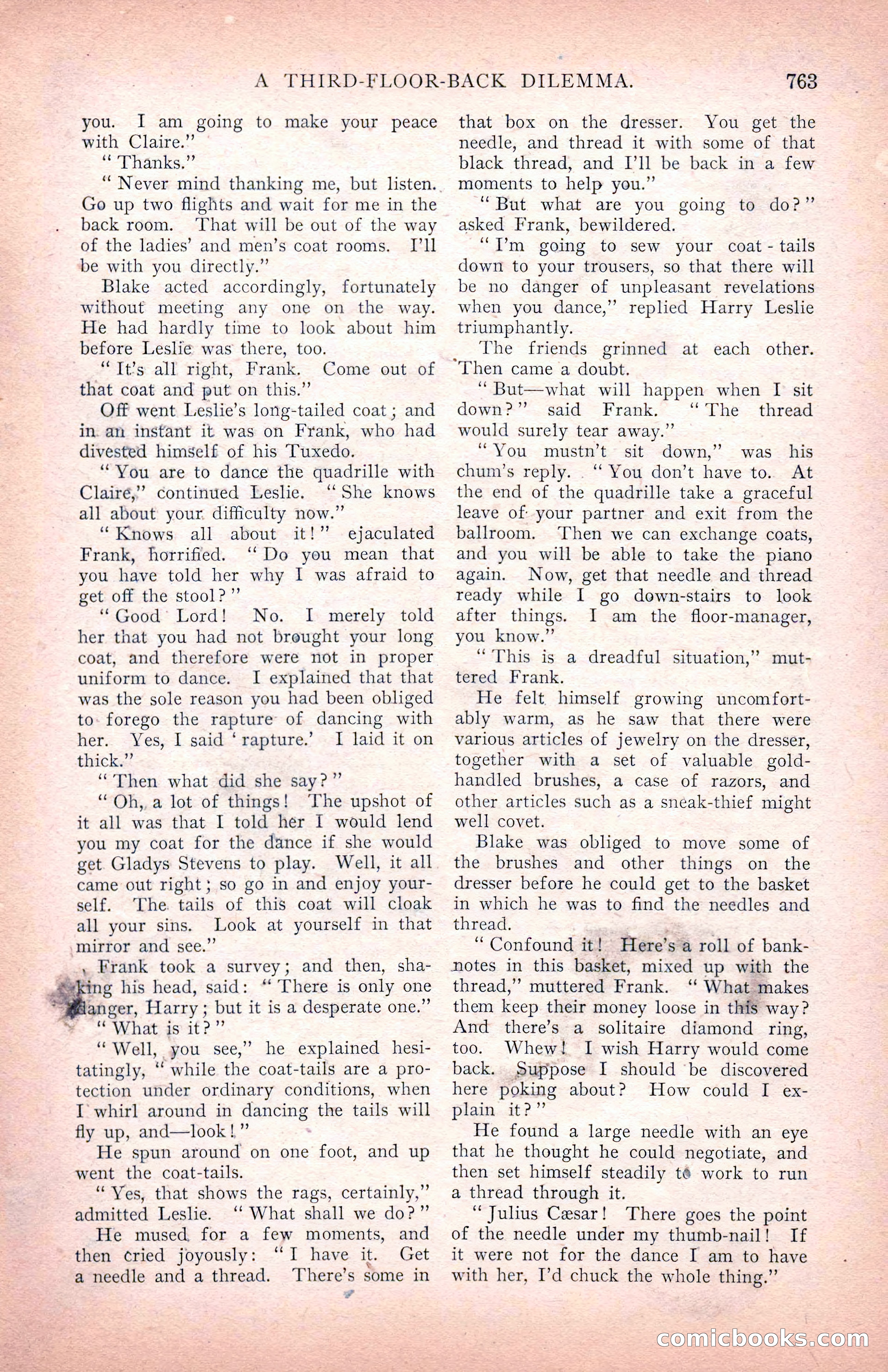 The Argosy for March 1909 — page 201 of 244