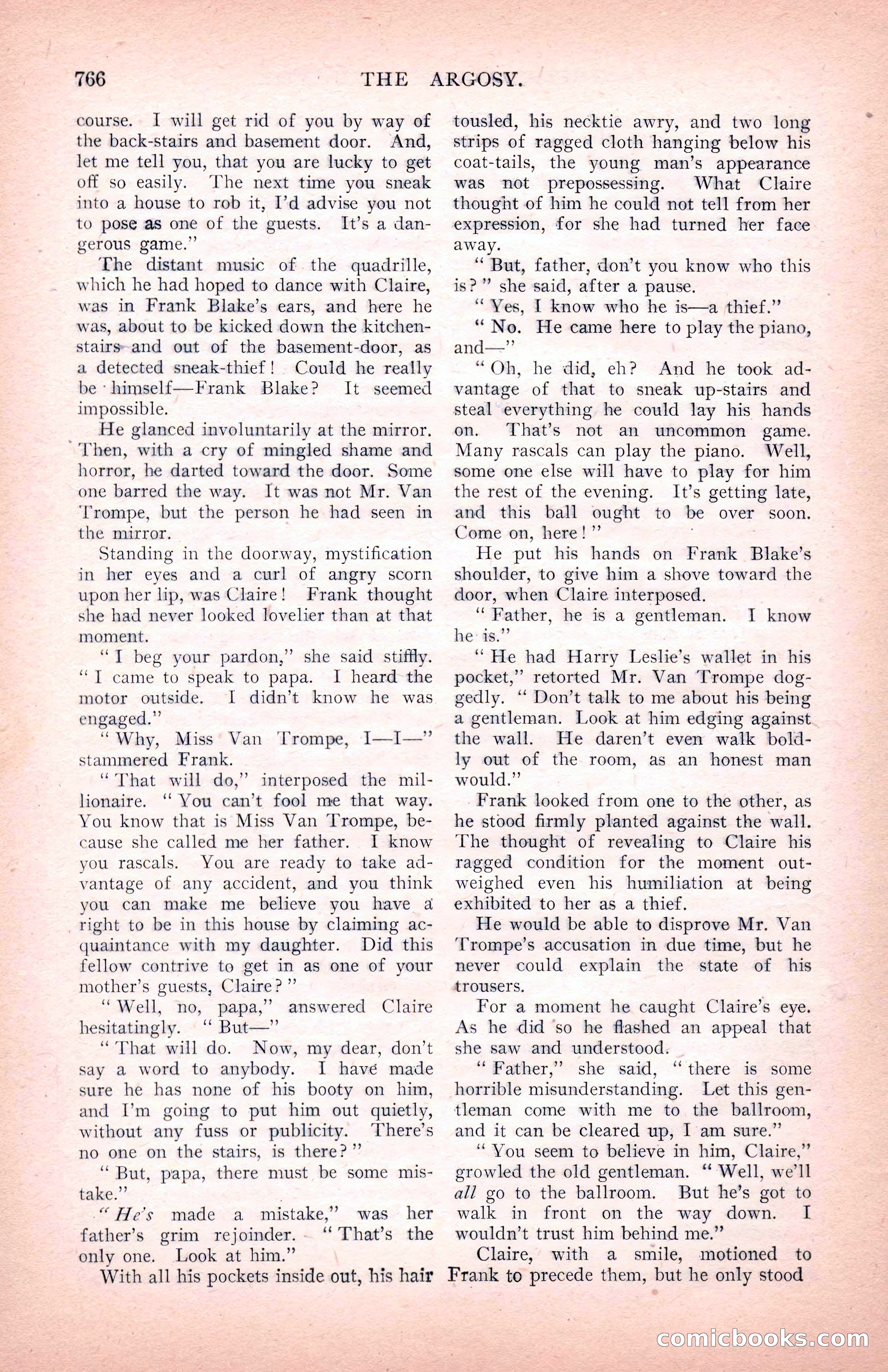 The Argosy for March 1909 — page 204 of 244