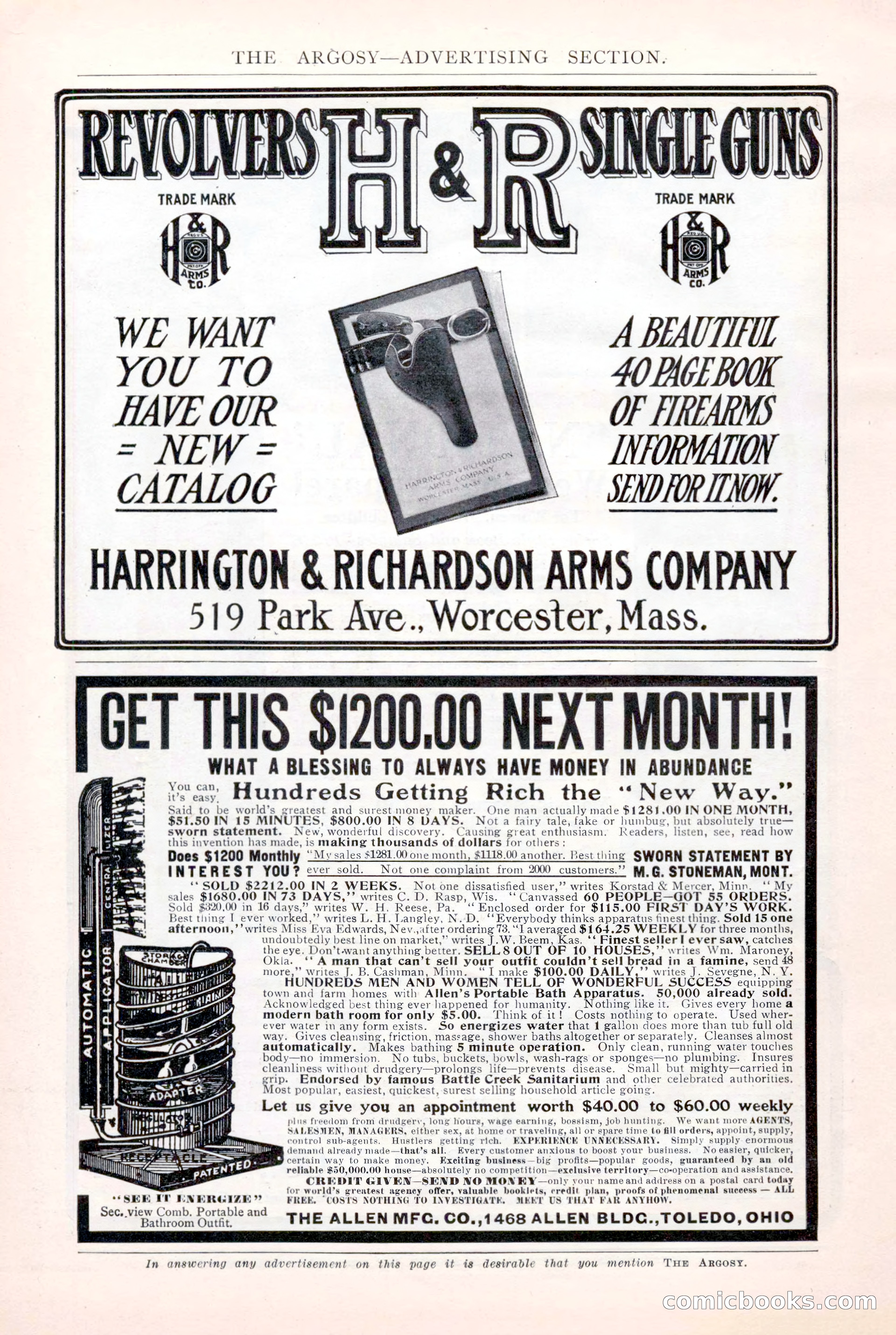 The Argosy for March 1909 — page 214 of 244