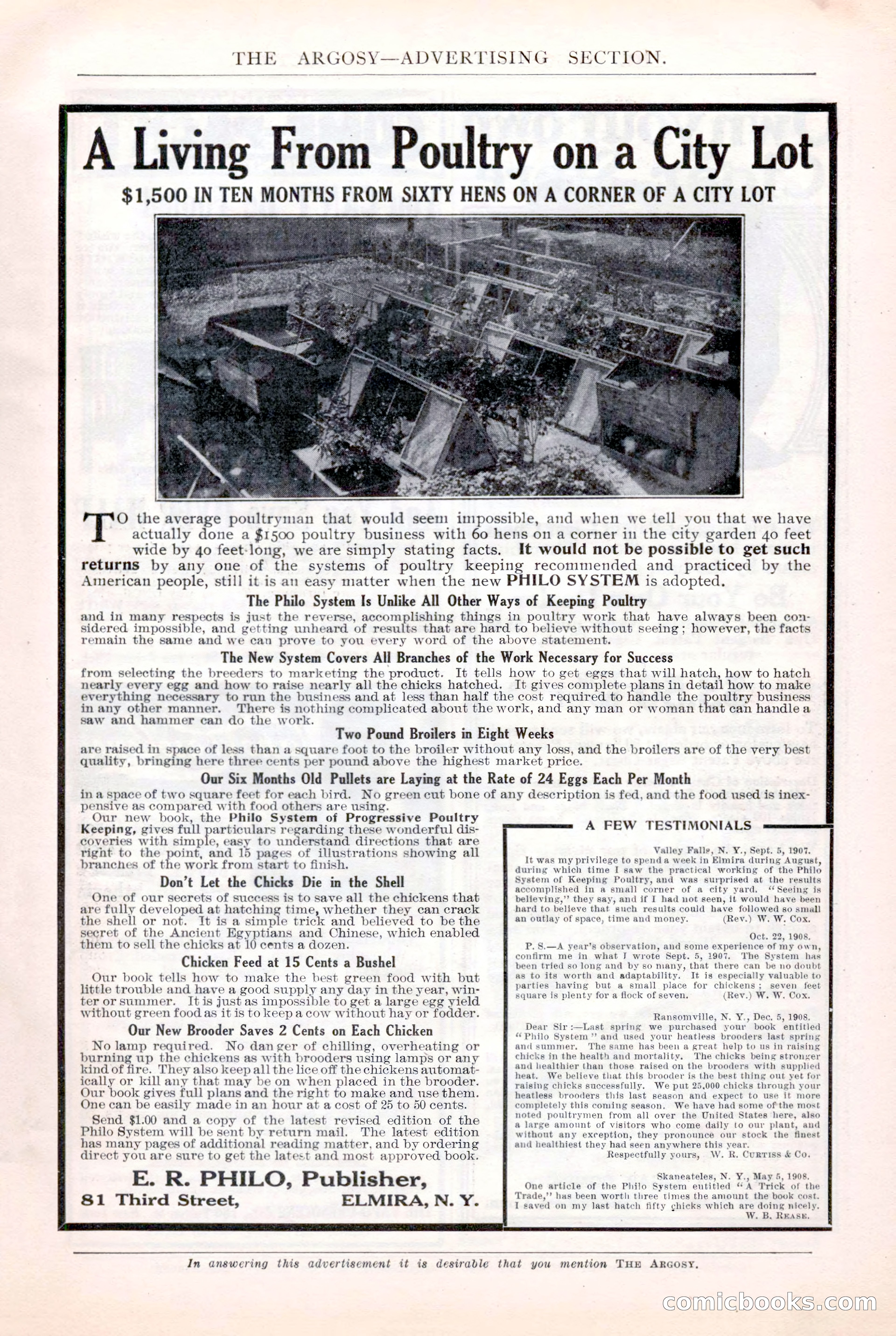 The Argosy for March 1909 — page 217 of 244