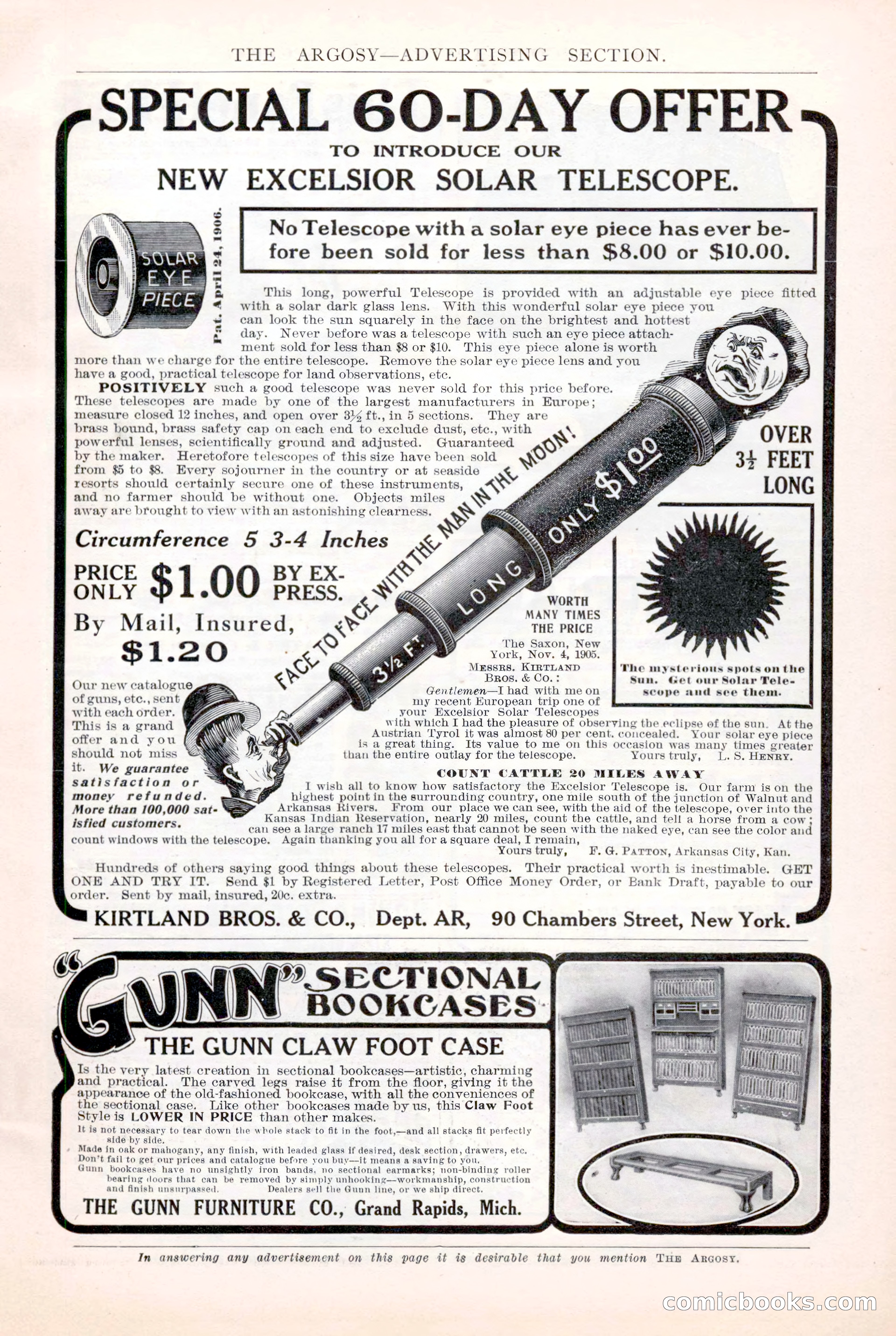 The Argosy for March 1909 — page 225 of 244