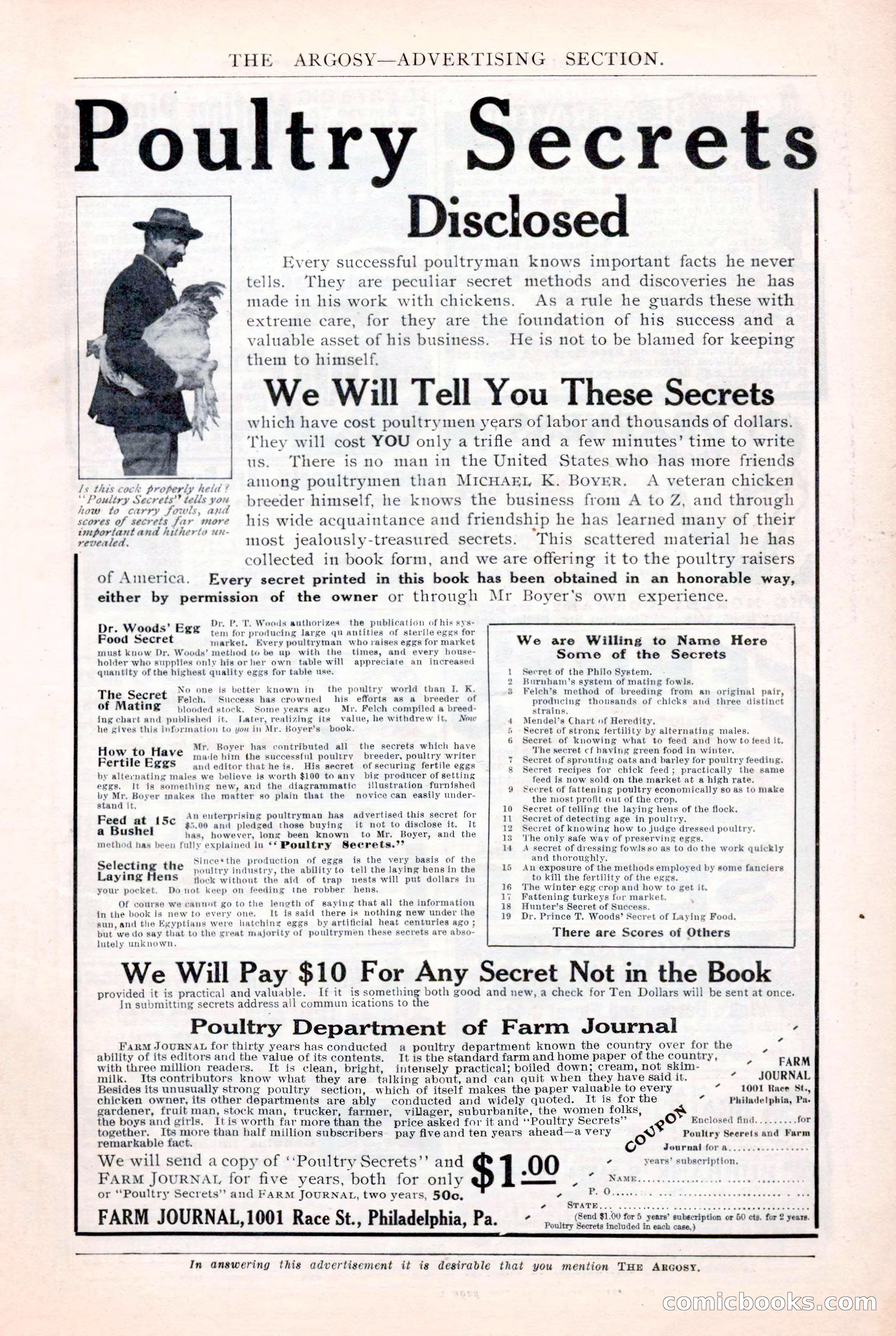 The Argosy for March 1909 — page 233 of 244