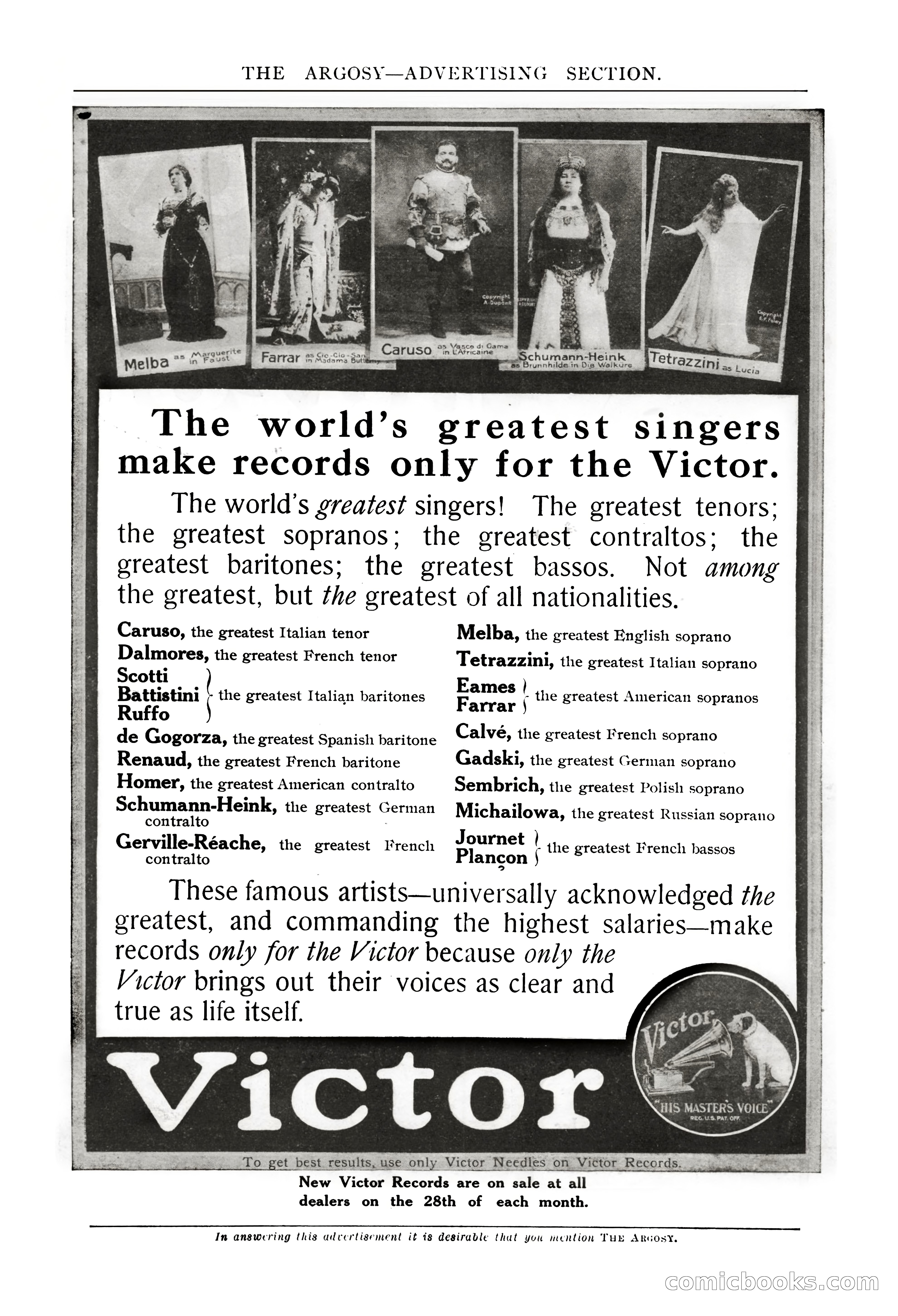 The Argosy, Vol. 61, No. 4 — page 3 of 266