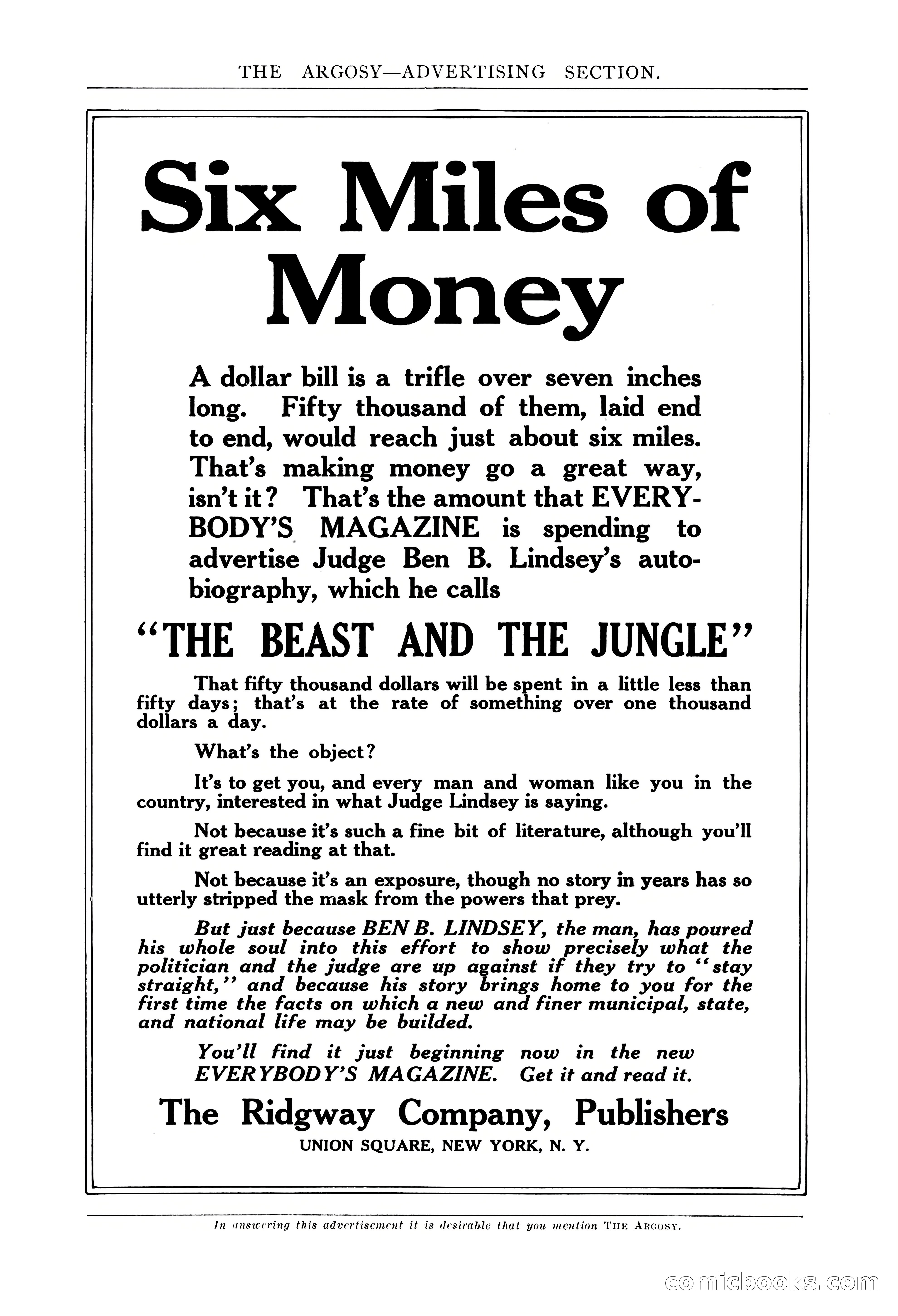 The Argosy, Vol. 61, No. 4 — page 6 of 266