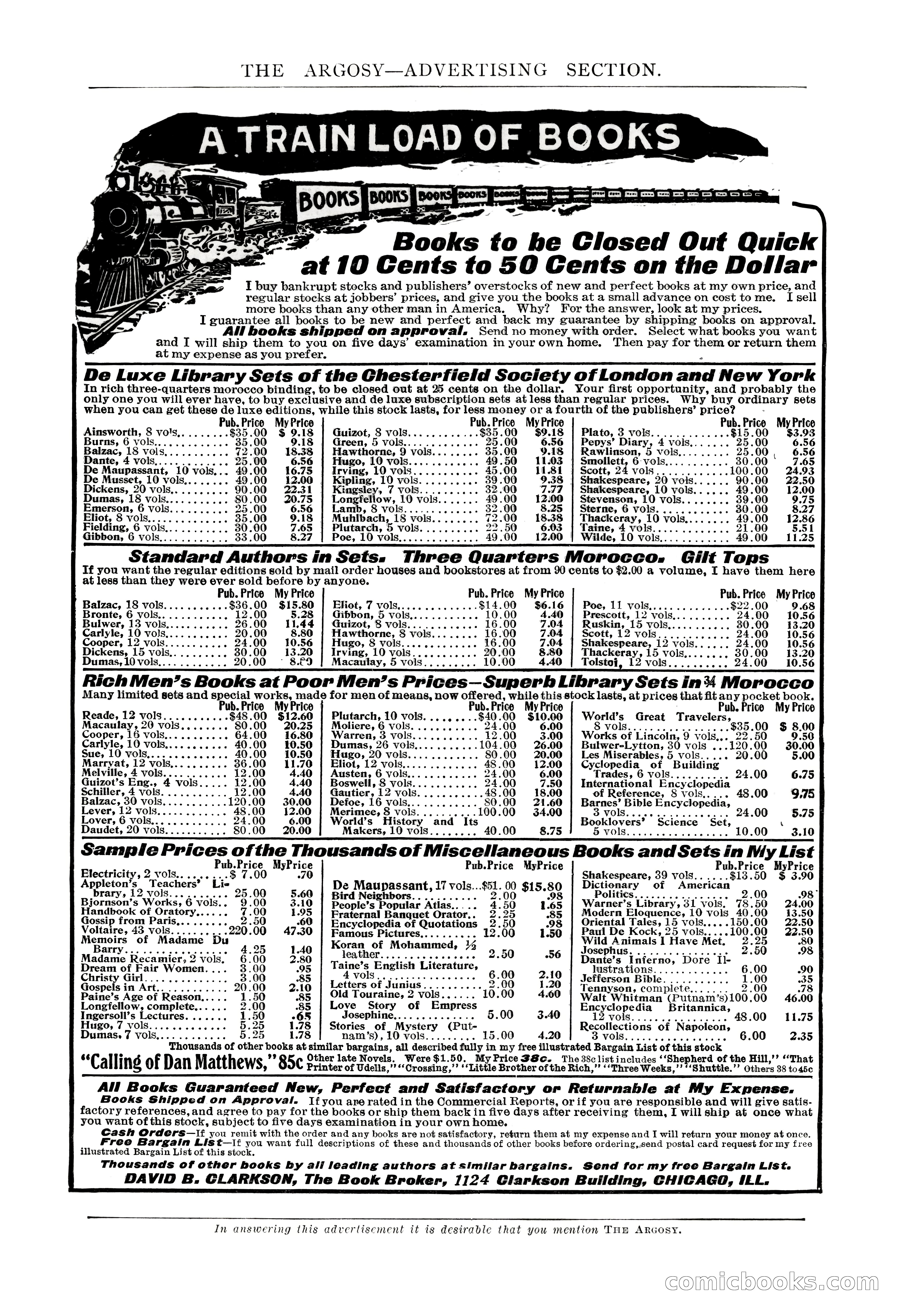 The Argosy, Vol. 61, No. 4 — page 7 of 266