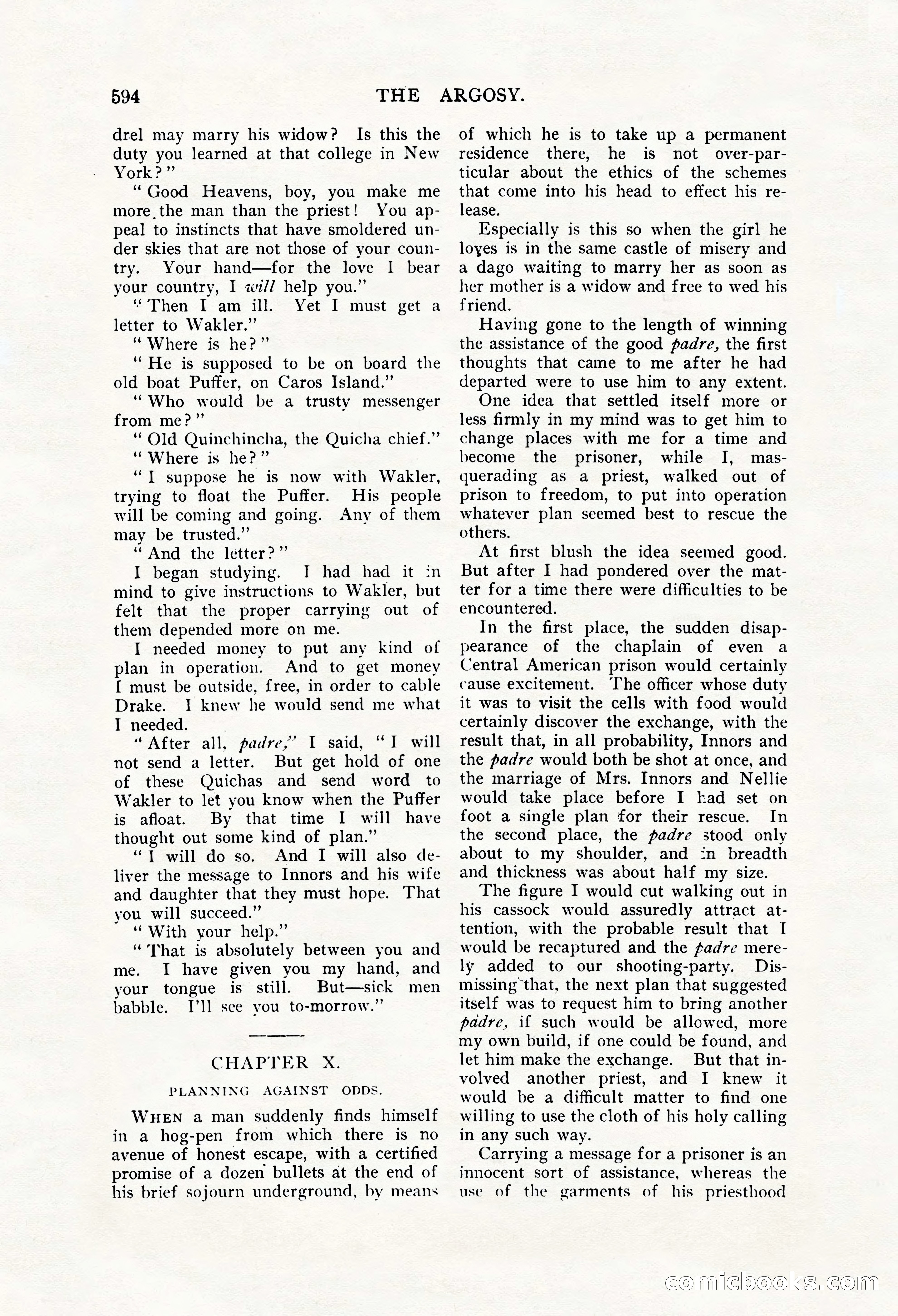 The Argosy, Vol. 61, No. 4 — page 36 of 266