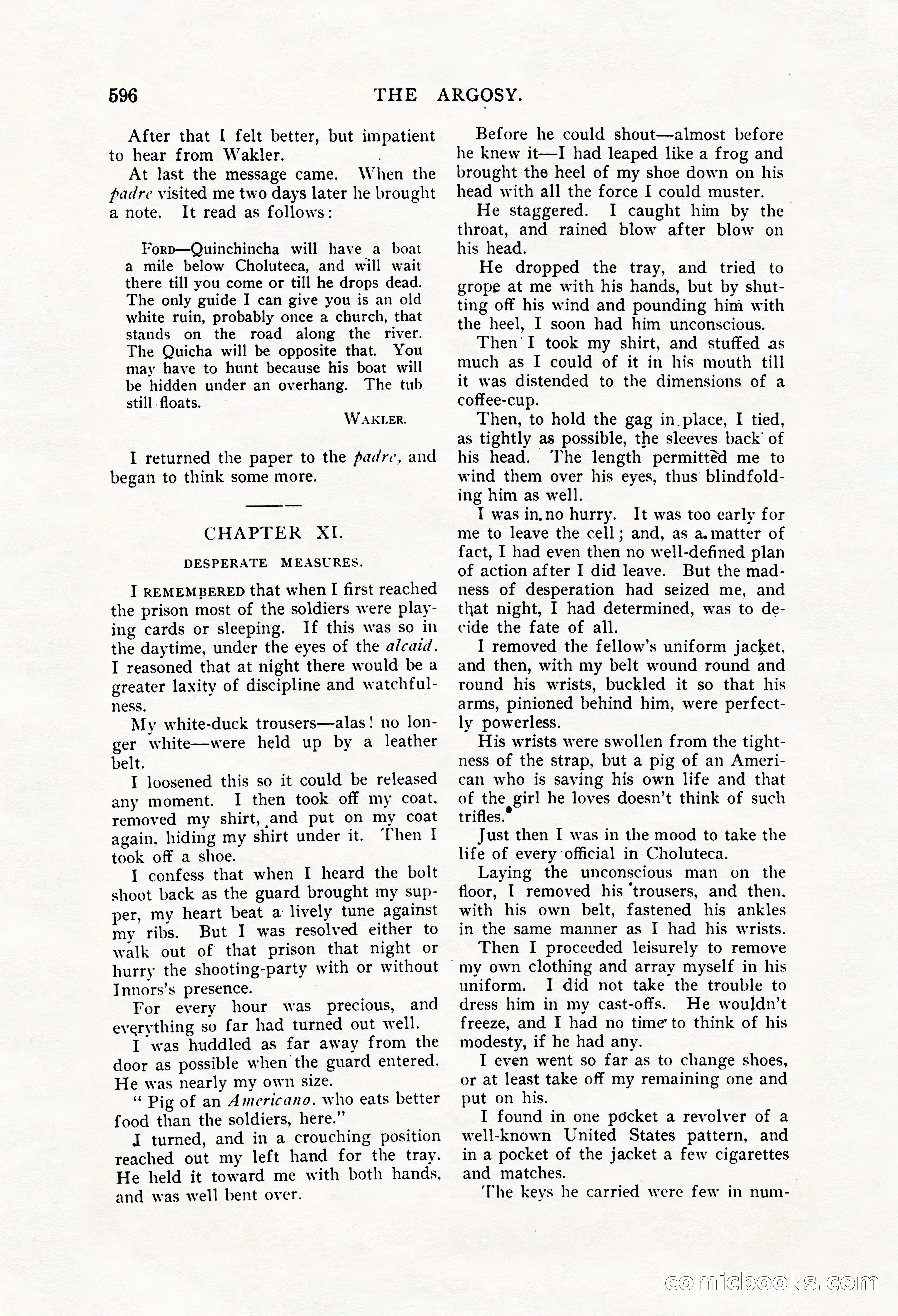 The Argosy, Vol. 61, No. 4 — page 38 of 266