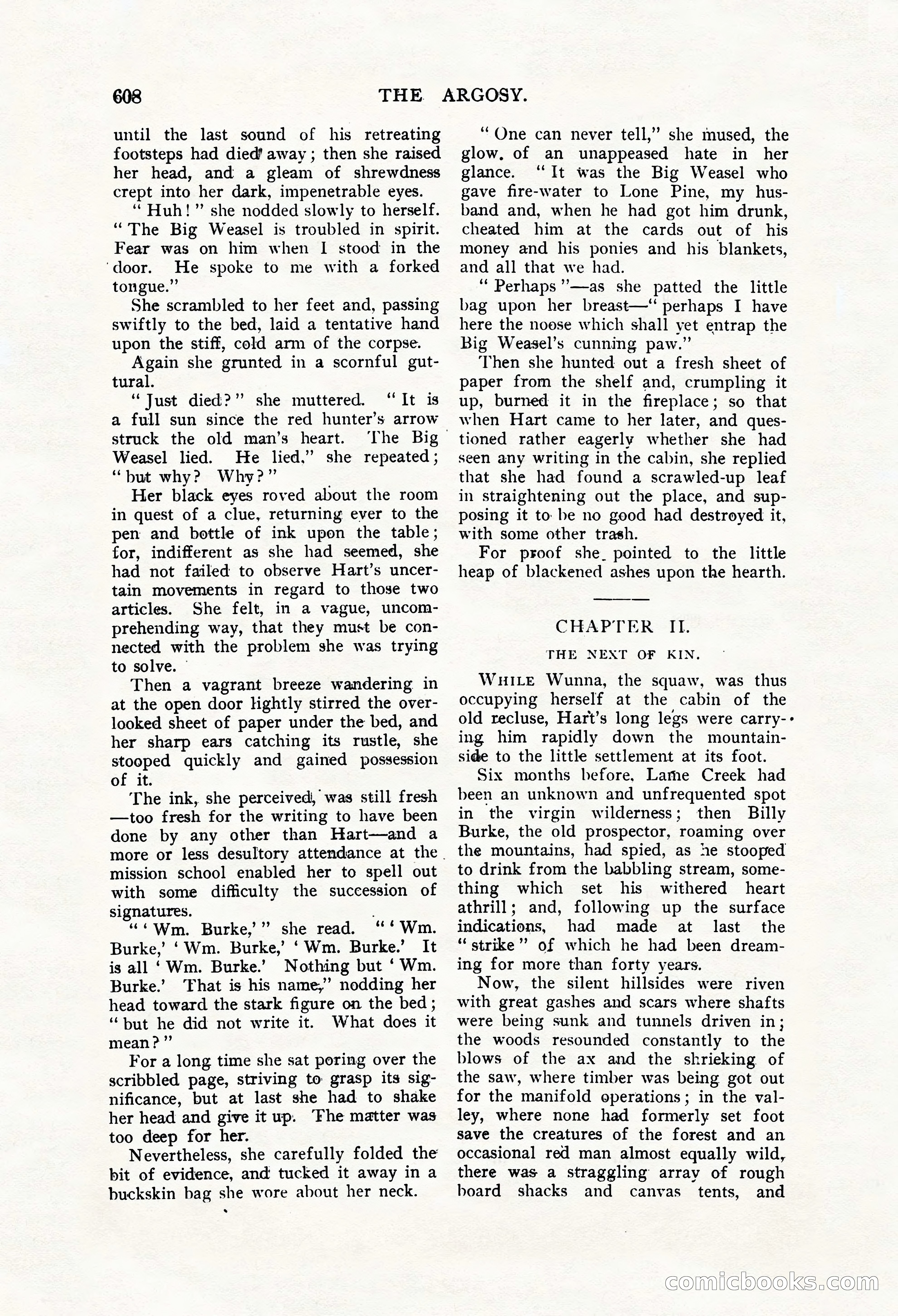 The Argosy, Vol. 61, No. 4 — page 50 of 266