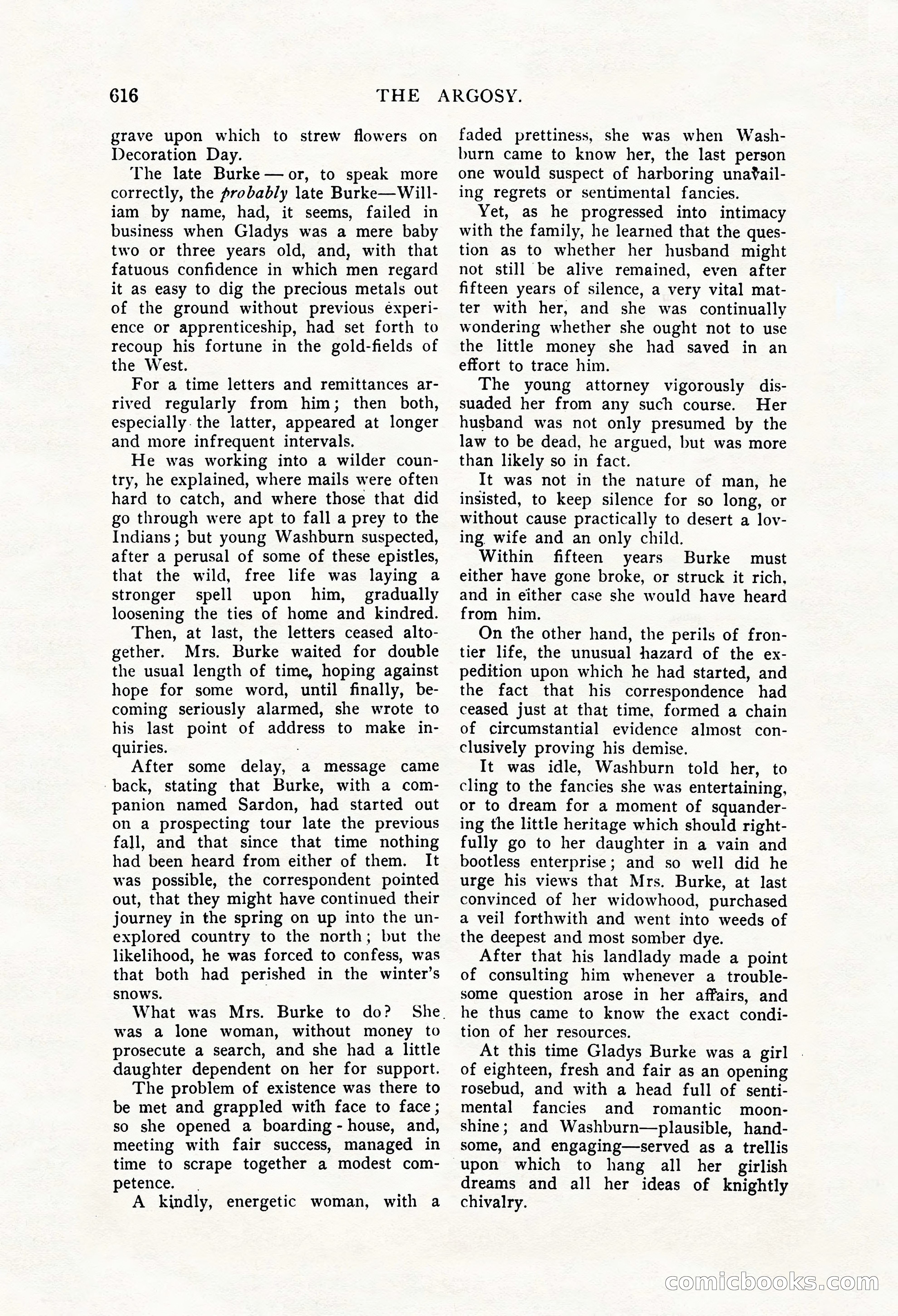 The Argosy, Vol. 61, No. 4 — page 58 of 266