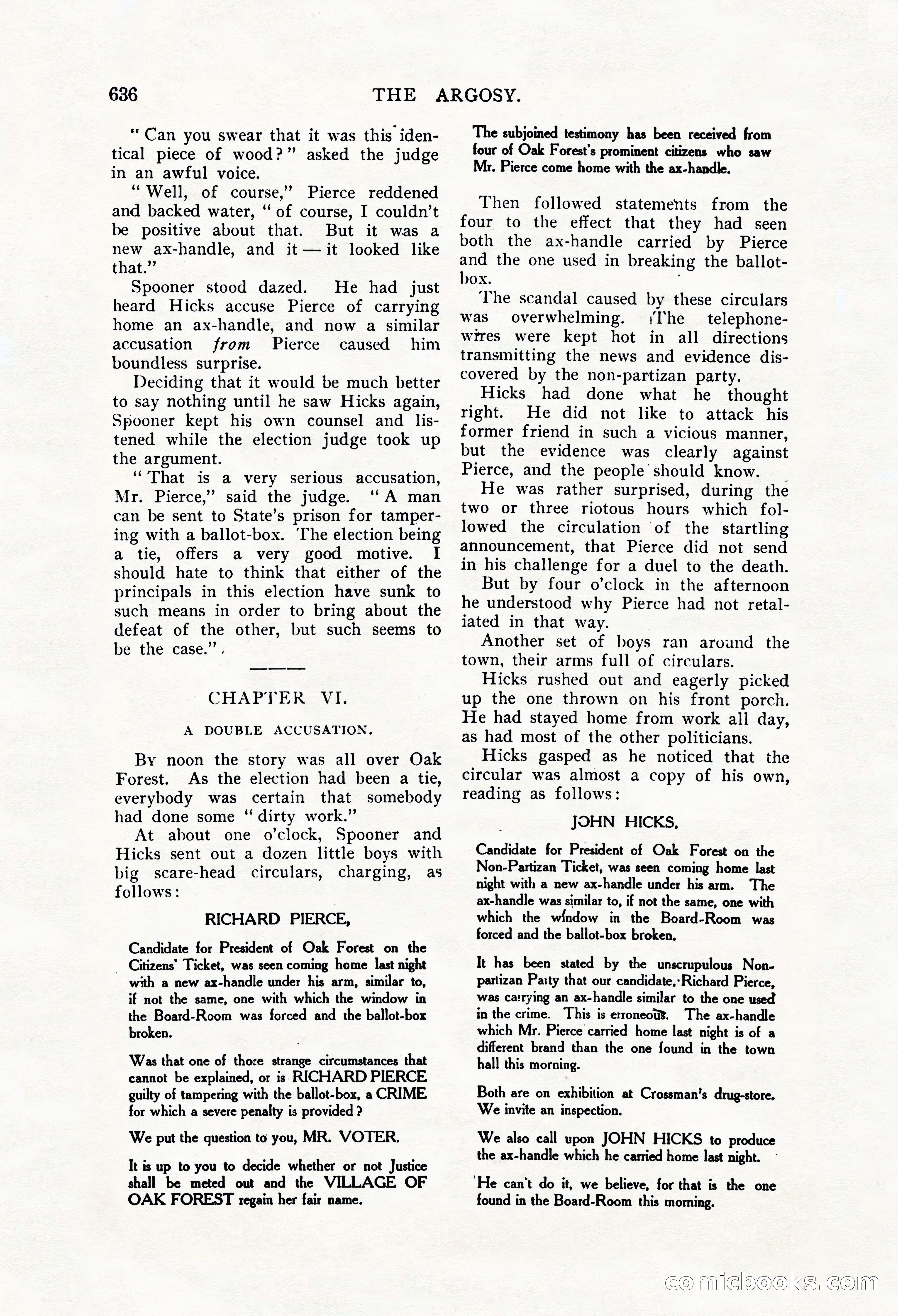 The Argosy, Vol. 61, No. 4 — page 78 of 266