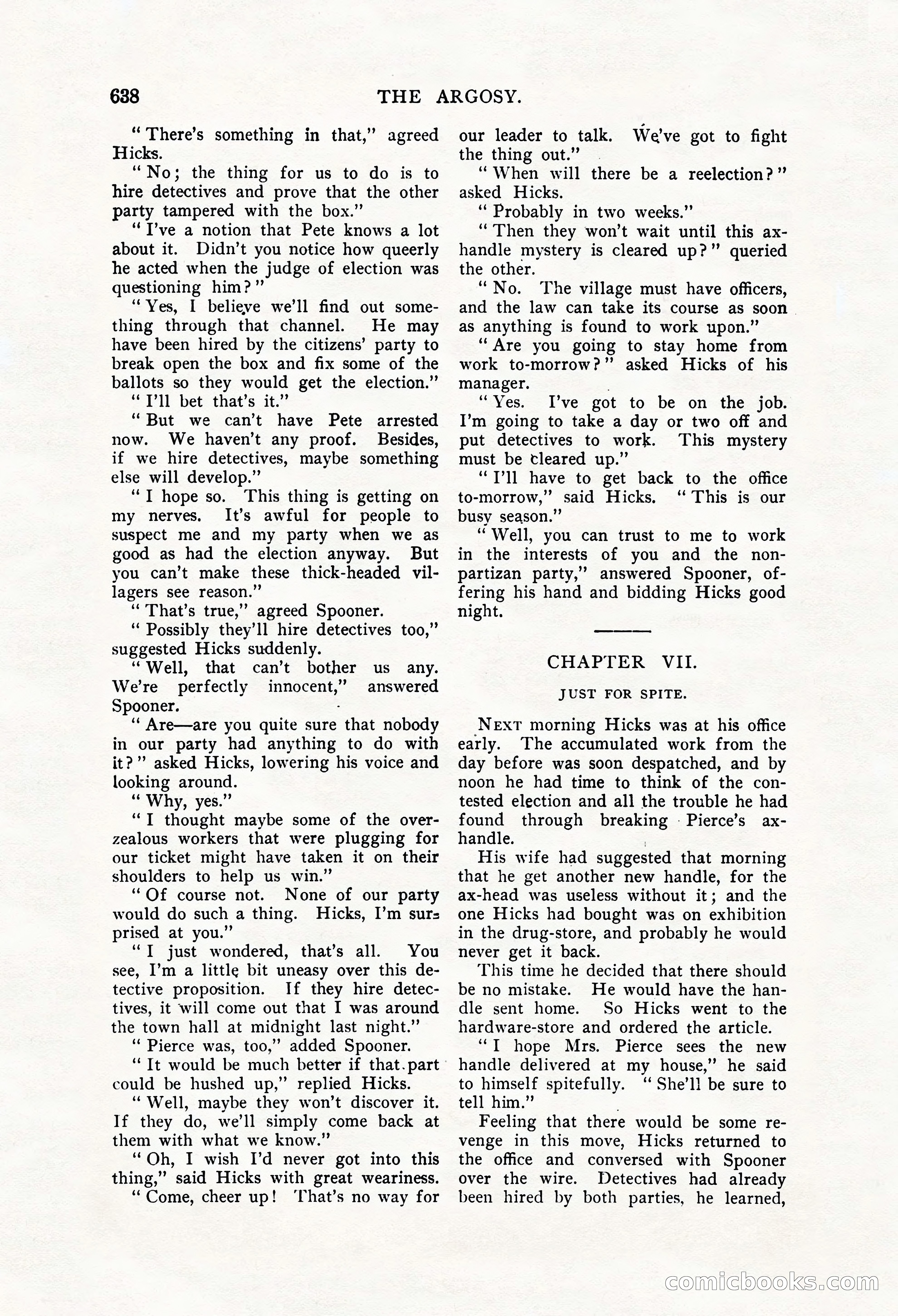 The Argosy, Vol. 61, No. 4 — page 80 of 266