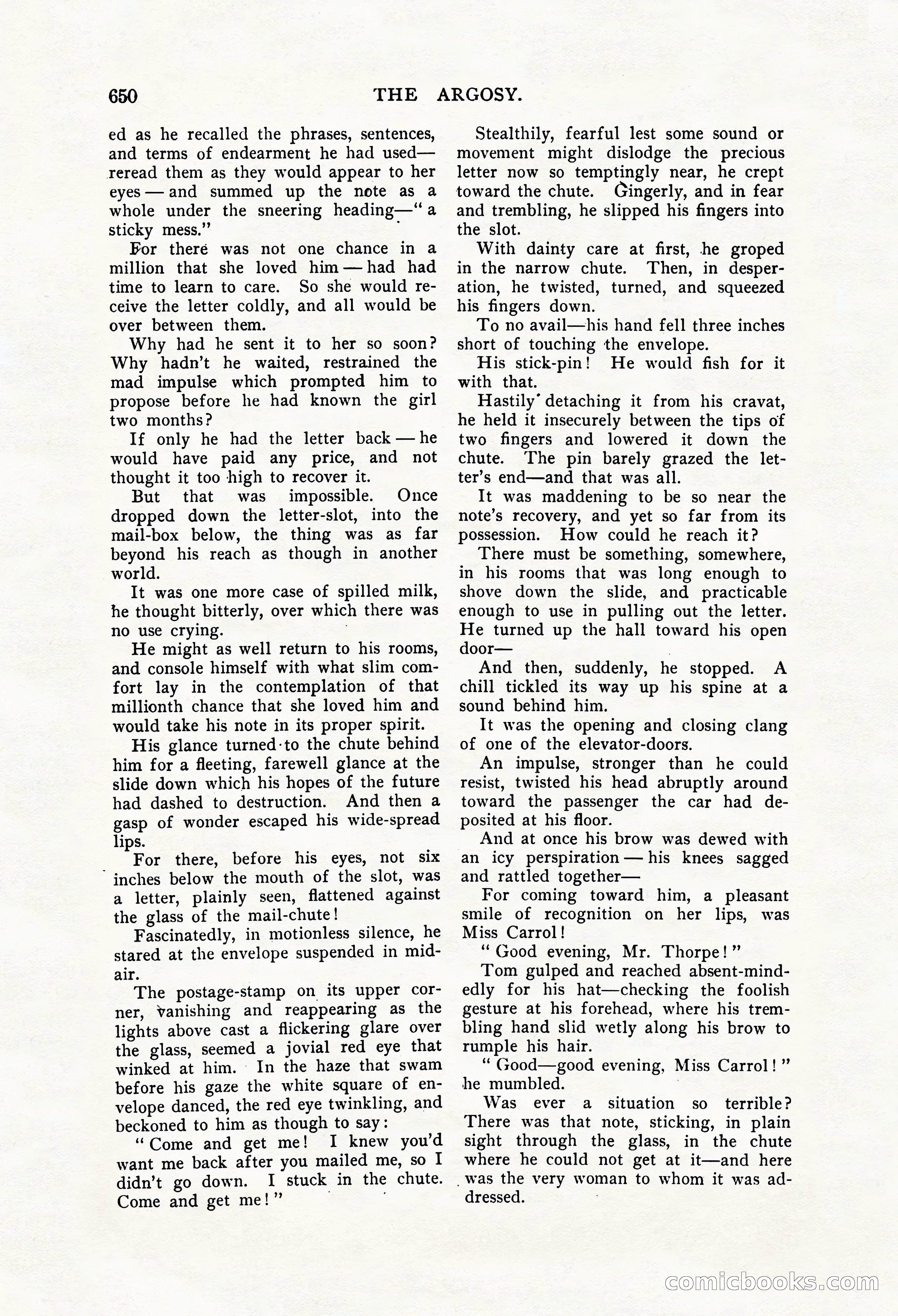 The Argosy, Vol. 61, No. 4 — page 92 of 266