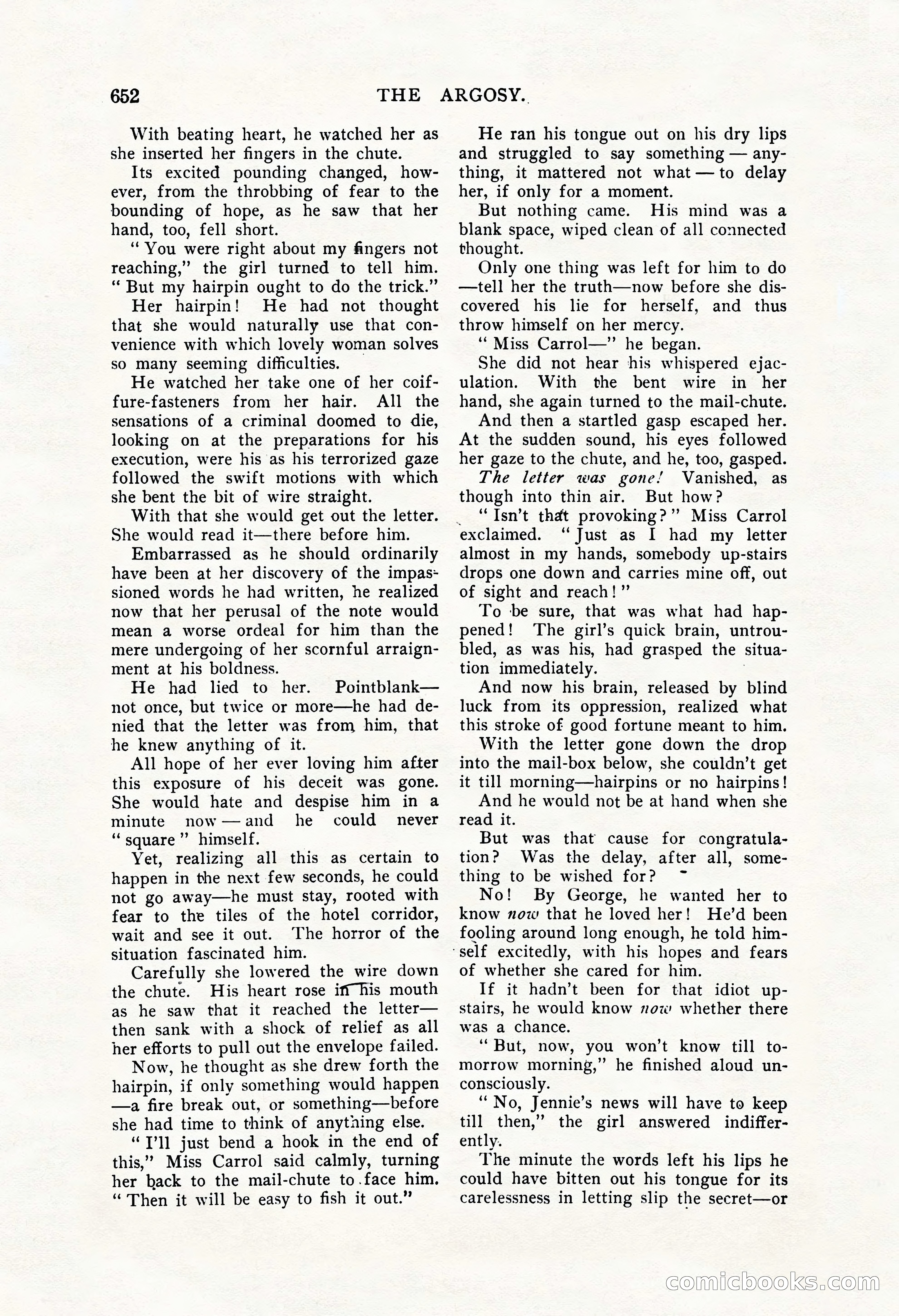 The Argosy, Vol. 61, No. 4 — page 94 of 266