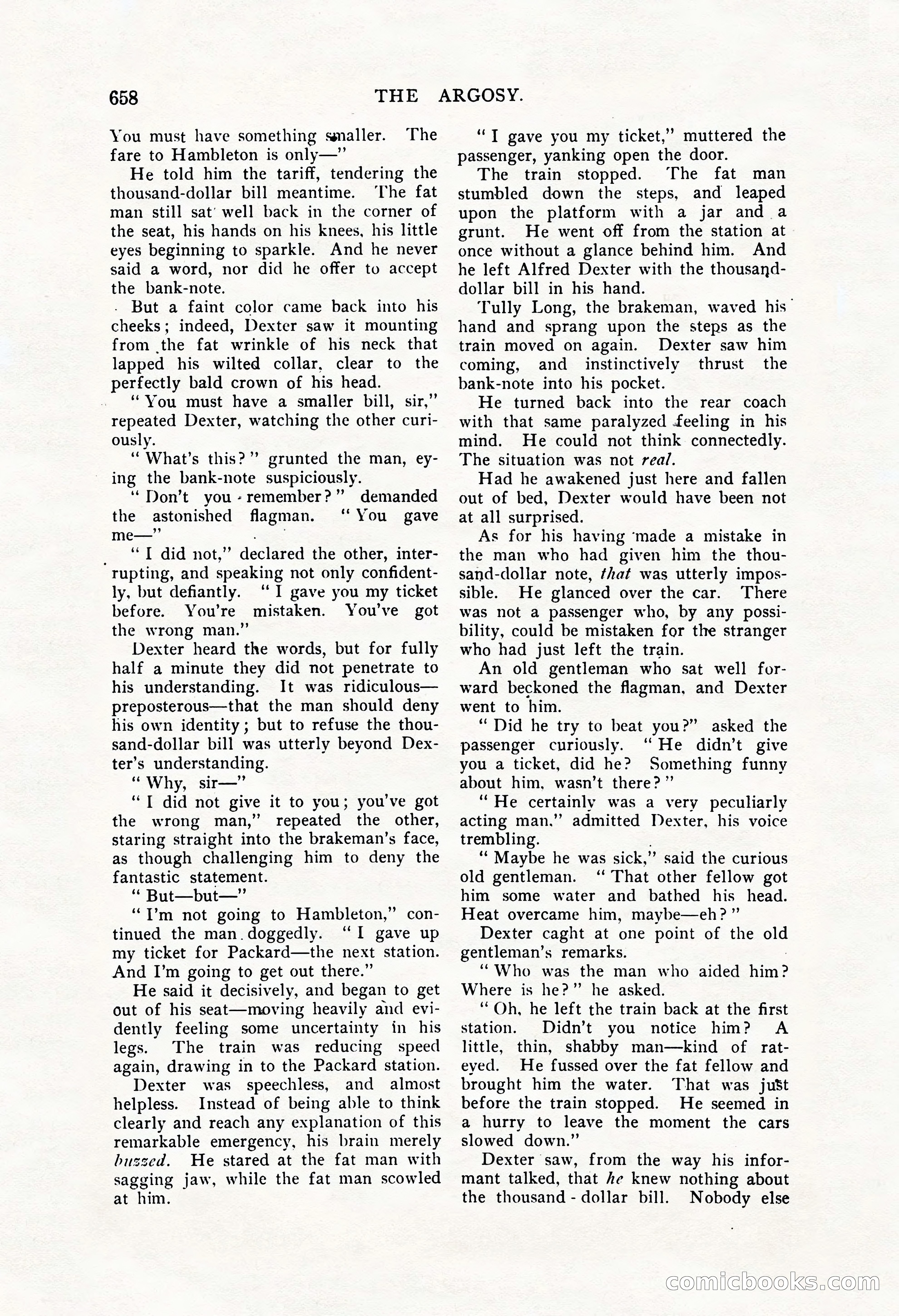 The Argosy, Vol. 61, No. 4 — page 100 of 266
