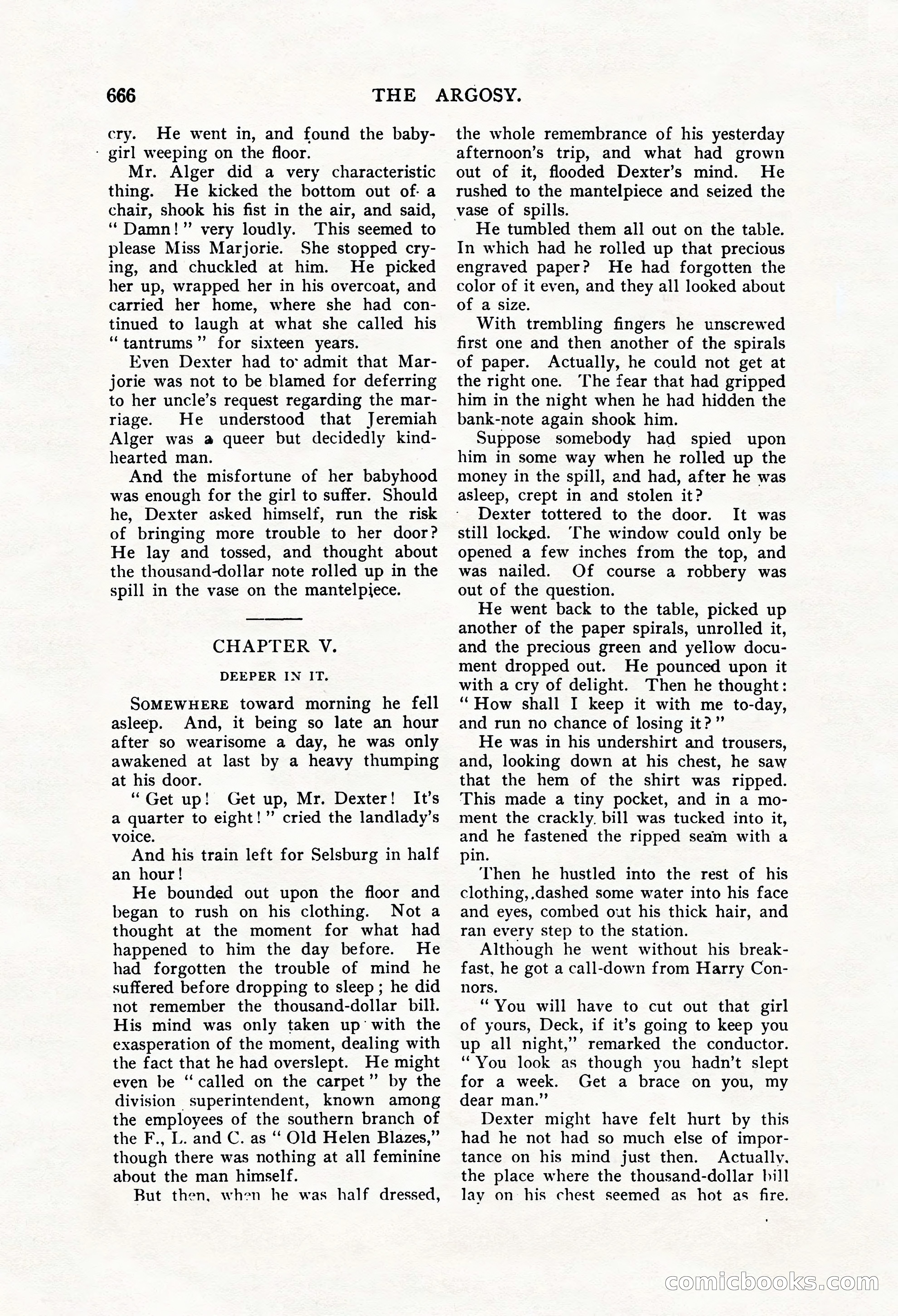 The Argosy, Vol. 61, No. 4 — page 108 of 266