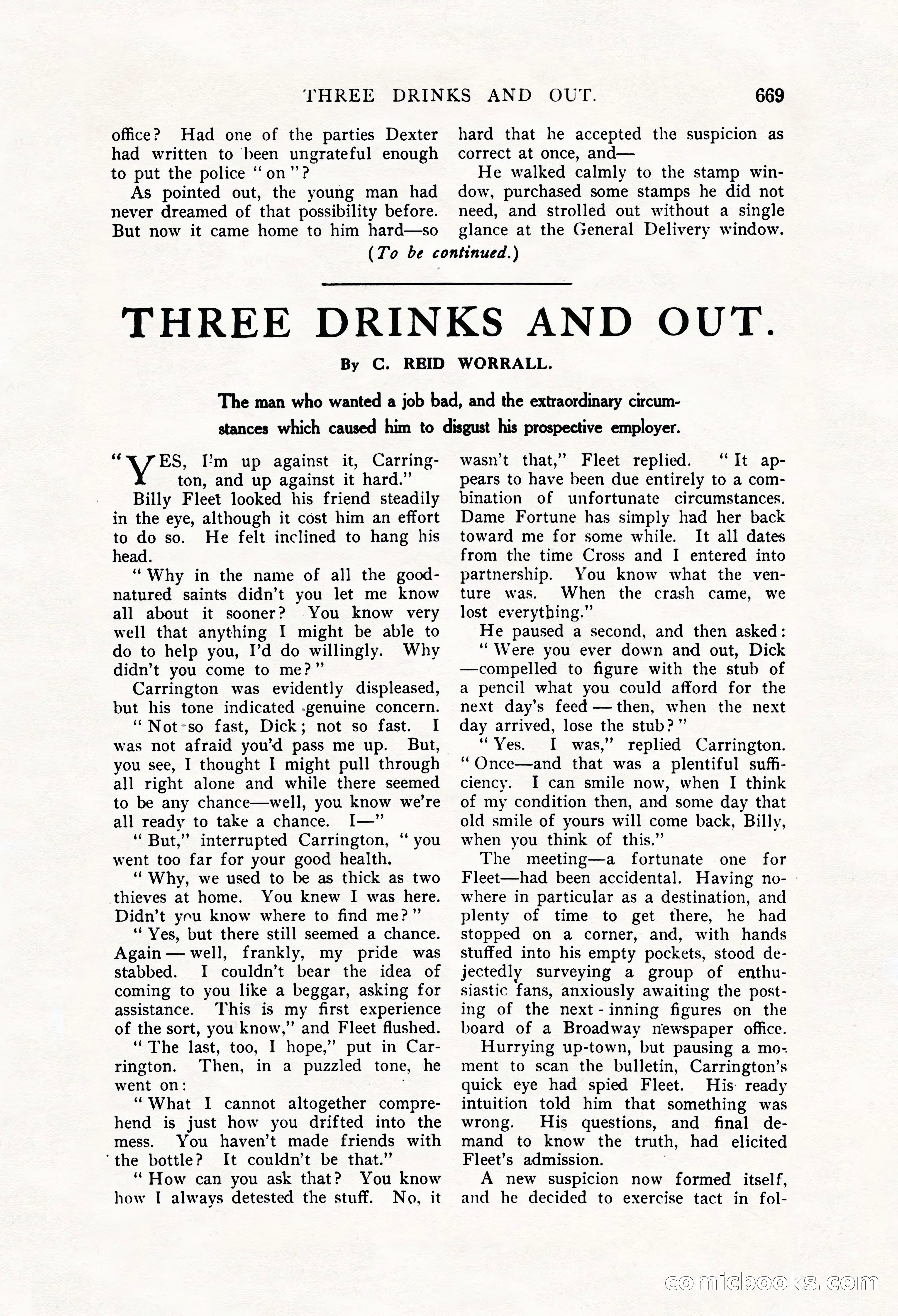 The Argosy, Vol. 61, No. 4 — page 111 of 266